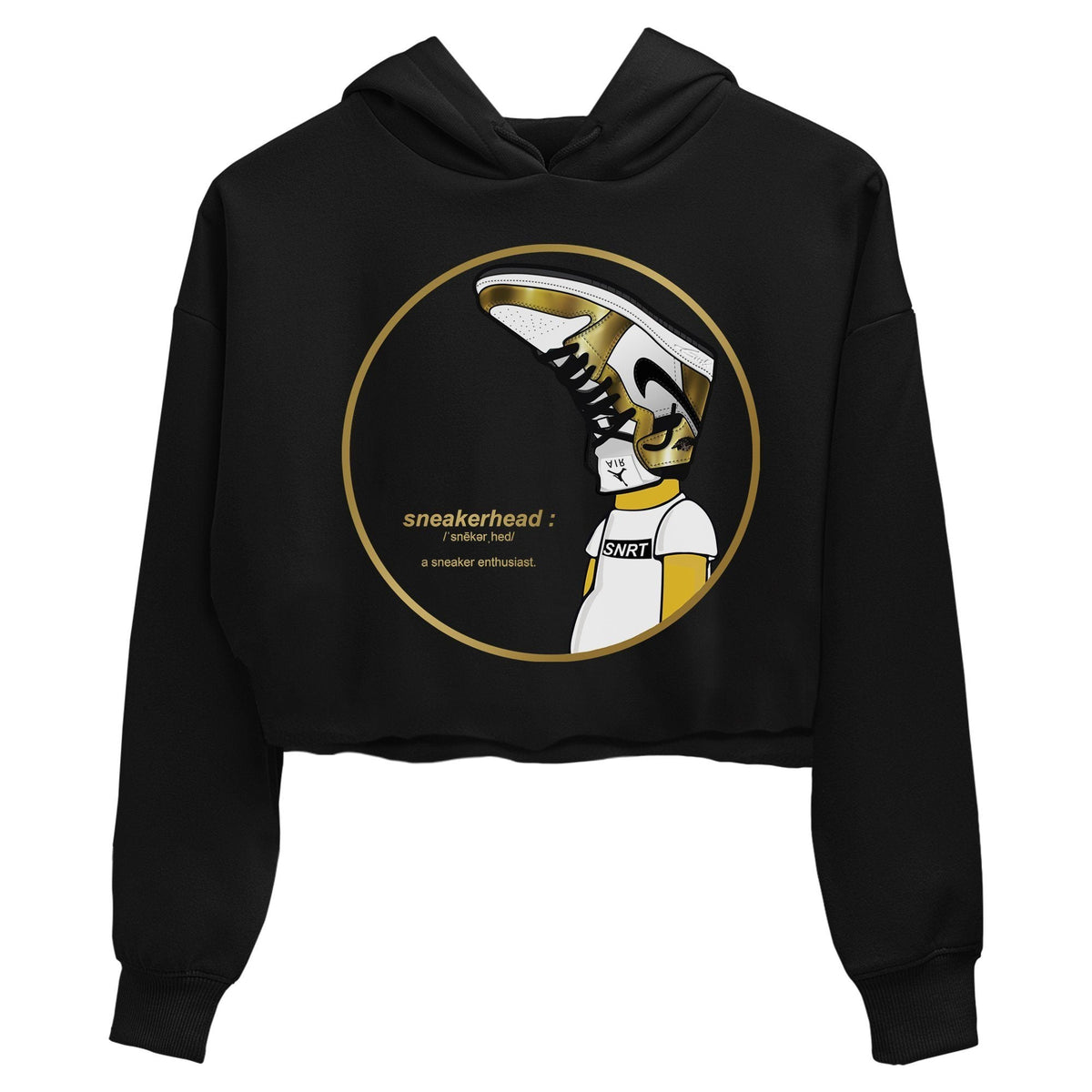 Jordan 1 Metallic Gold Sneaker Matching T-Shirt Sneakerhead Sneaker Tees Jordan 1 Metallic Gold Sneaker Release Tees Women's Shirts
