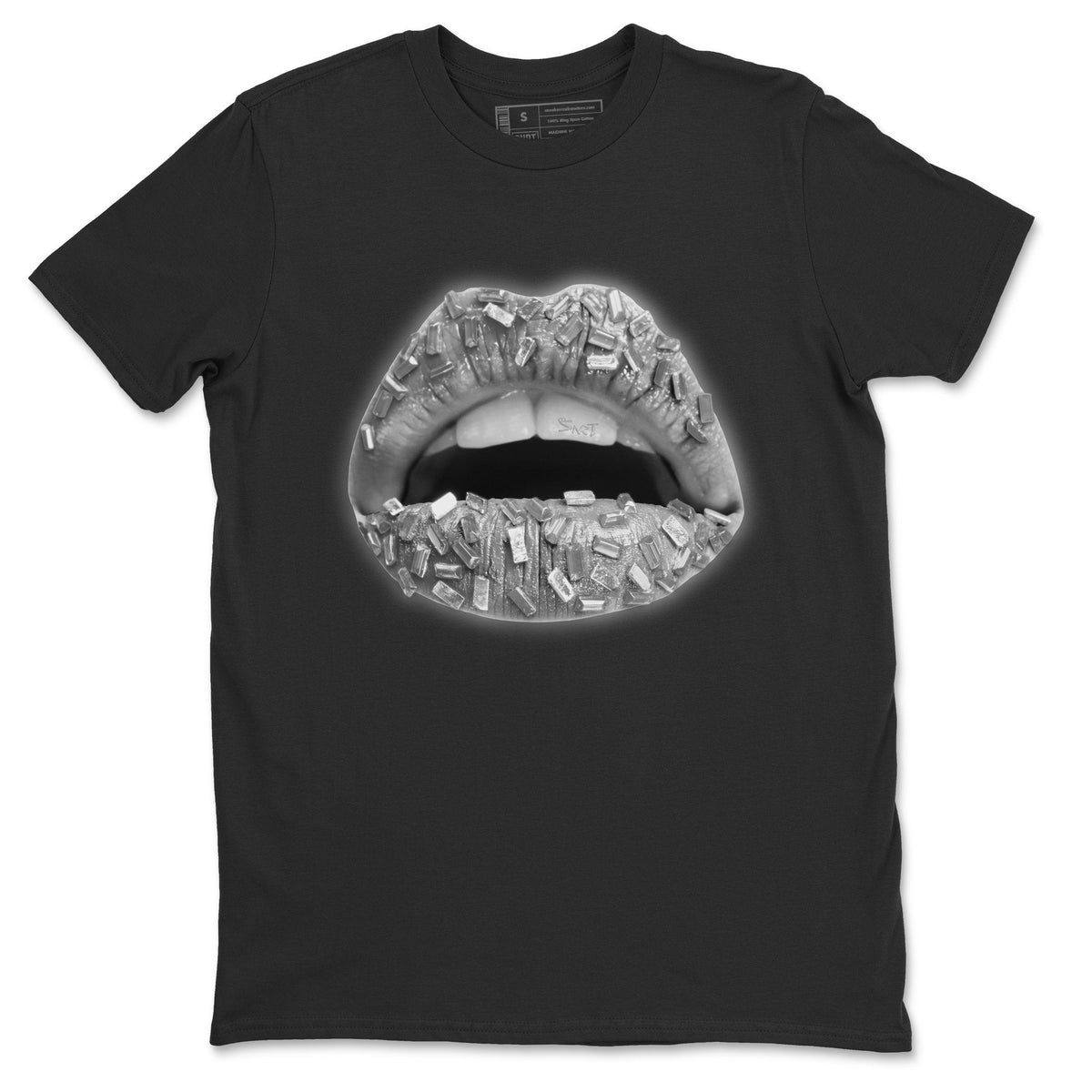 Jordan 1 Tokyo Sneaker Matching T-Shirt Lips Jewel Sneaker Tees Jordan 1 Tokyo Sneaker Release Tees Crew Neck Tees