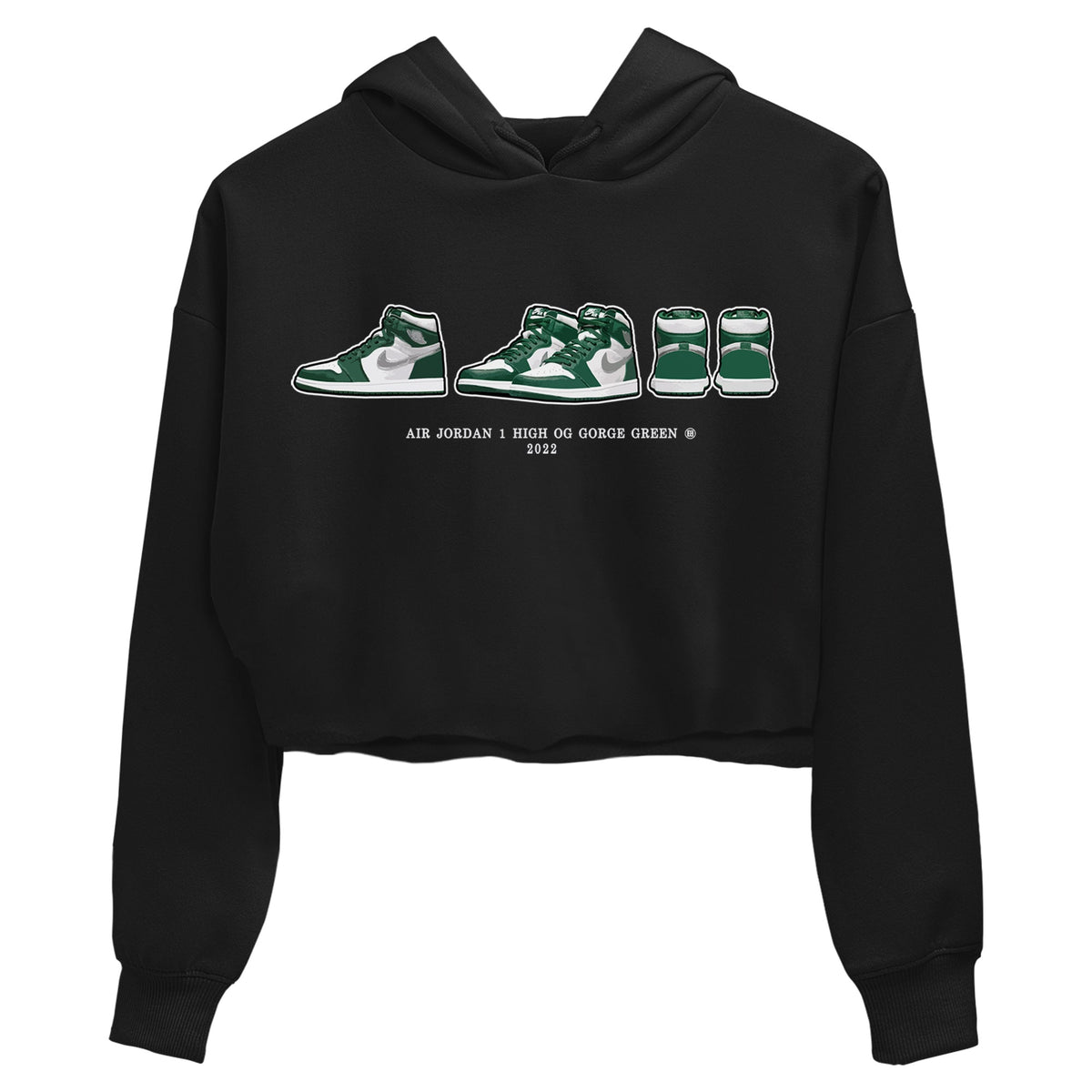 Jordan 1 Gorge Green Sneaker Matching T-Shirt Air Jordan 1 Prelude Sneaker Tees Jordan 1 Gorge Green Sneaker Release Tees Women's Shirts