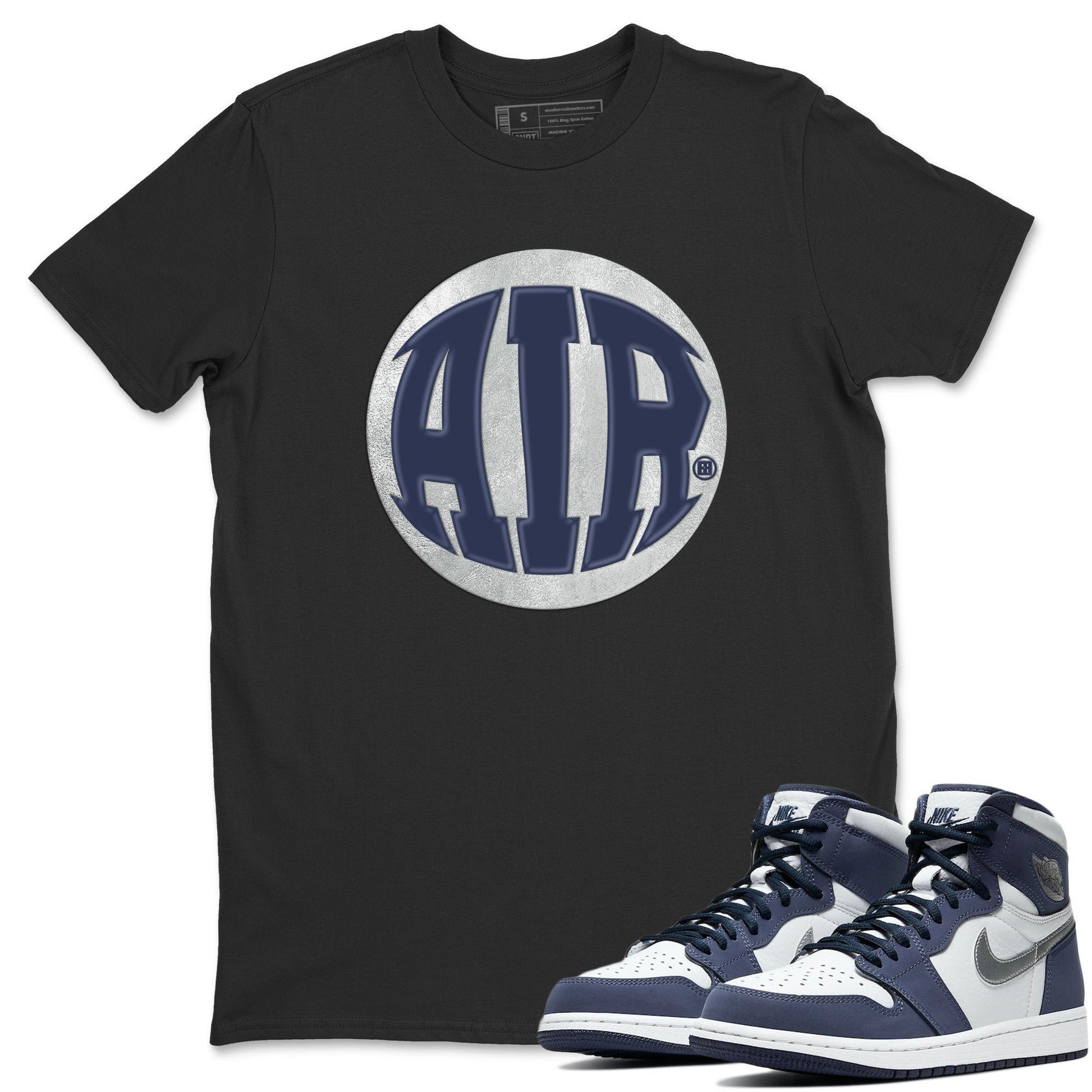 Jordan 1 Midnight Navy Sneaker Tees Drip Gear Zone Air Sneaker Tees Jordan 1 Midnight Navy Shirt Unisex Shirts