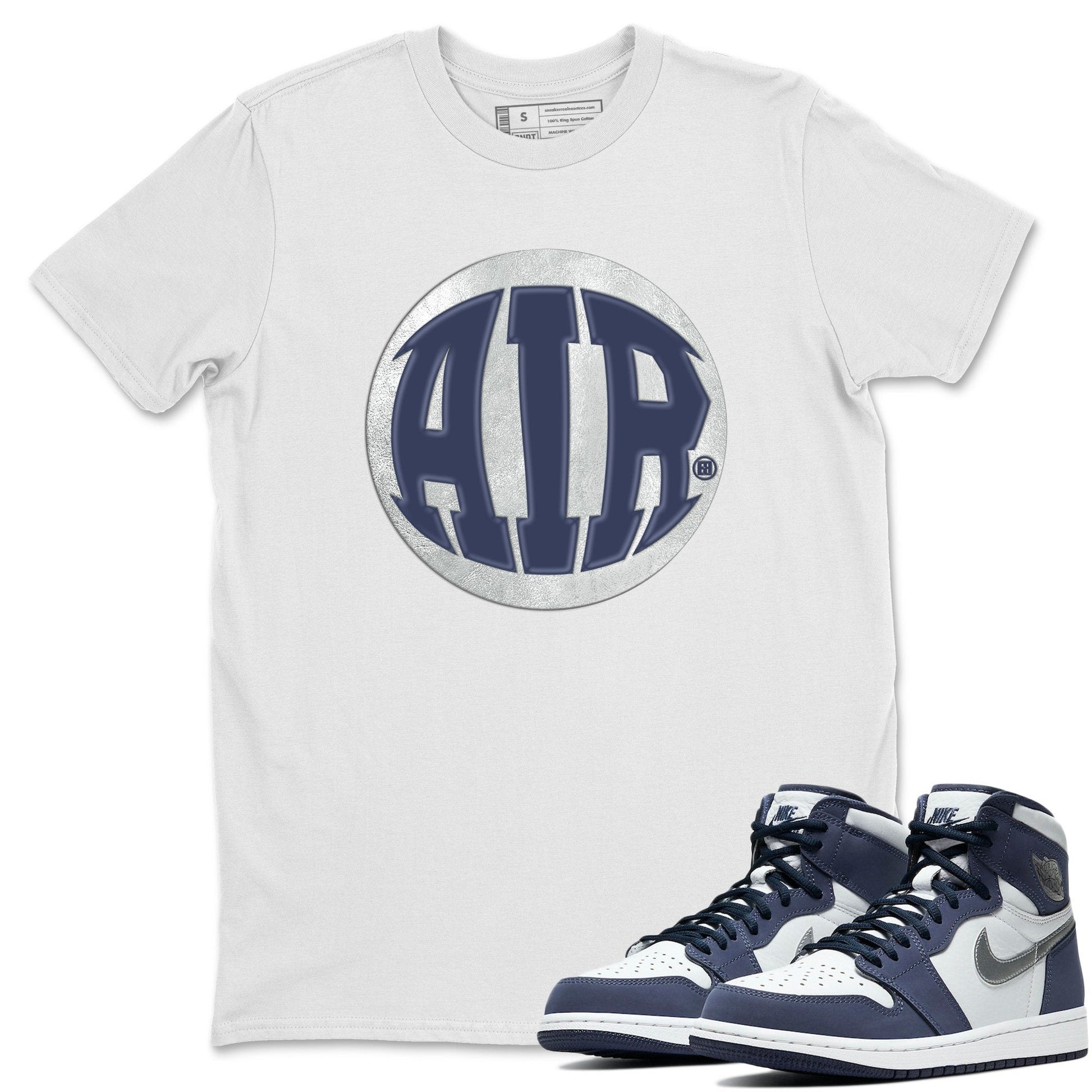 Jordan 1 Midnight Navy Sneaker Tees Drip Gear Zone Air Sneaker Tees Jordan 1 Midnight Navy Shirt Unisex Shirts