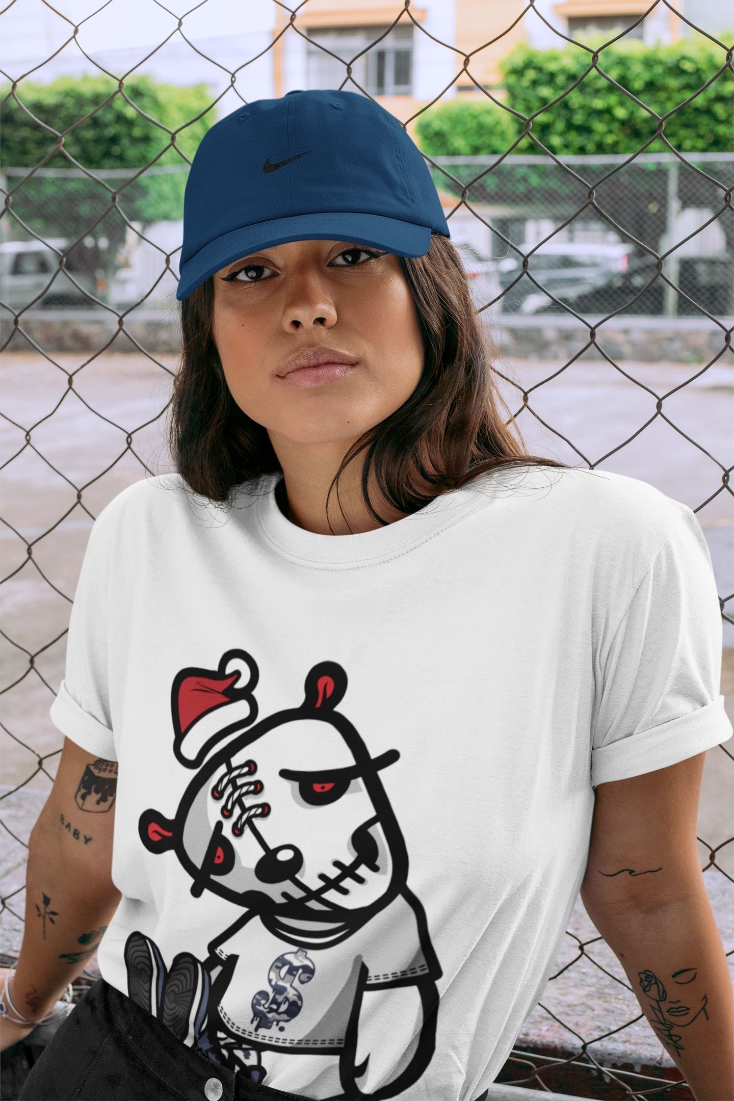 Jordan 1 Midnight Navy Shirt To Match Jordans Dead Dolls Sneaker Tees Jordan 1 Midnight Navy Drip Gear Zone Sneaker Matching Clothing Unisex Shirts