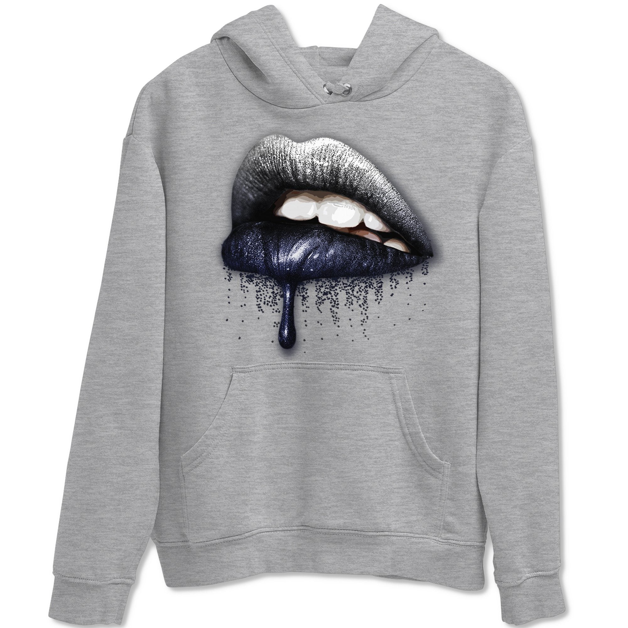 Jordan 1 Midnight Navy Shirt To Match Jordans Dripping Lips Sneaker Tees Jordan 1 Midnight Navy Drip Gear Zone Sneaker Matching Clothing Unisex Shirts