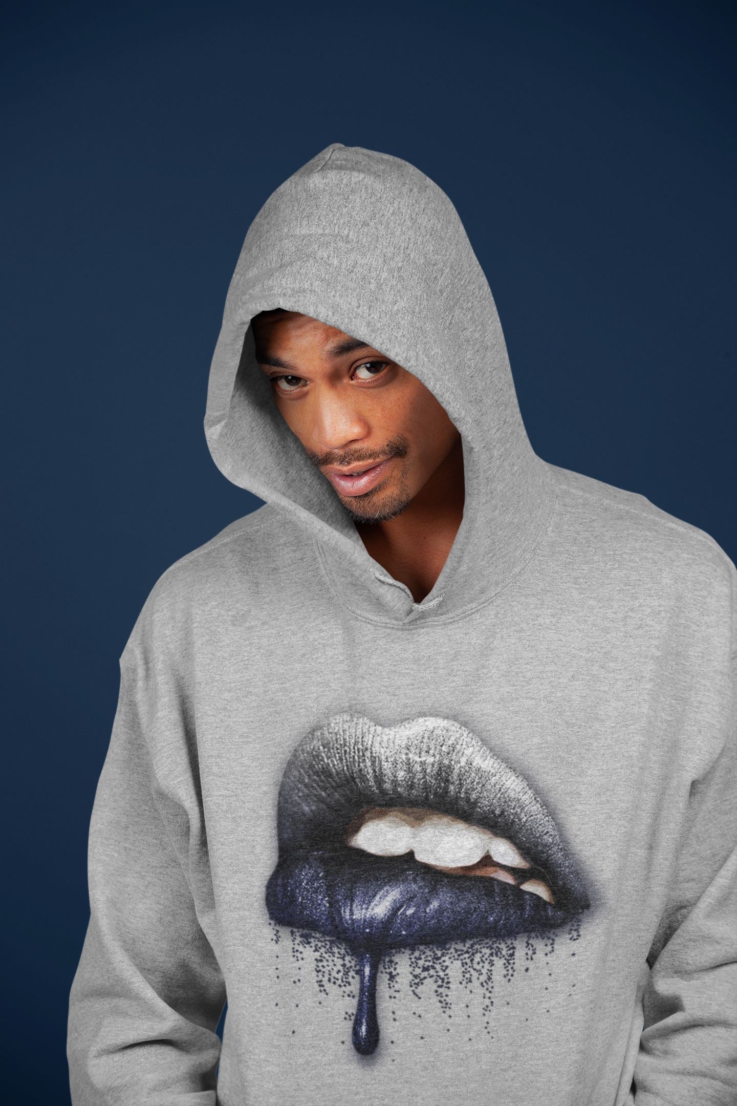 Jordan 1 Midnight Navy Shirt To Match Jordans Dripping Lips Sneaker Tees Jordan 1 Midnight Navy Drip Gear Zone Sneaker Matching Clothing Unisex Shirts