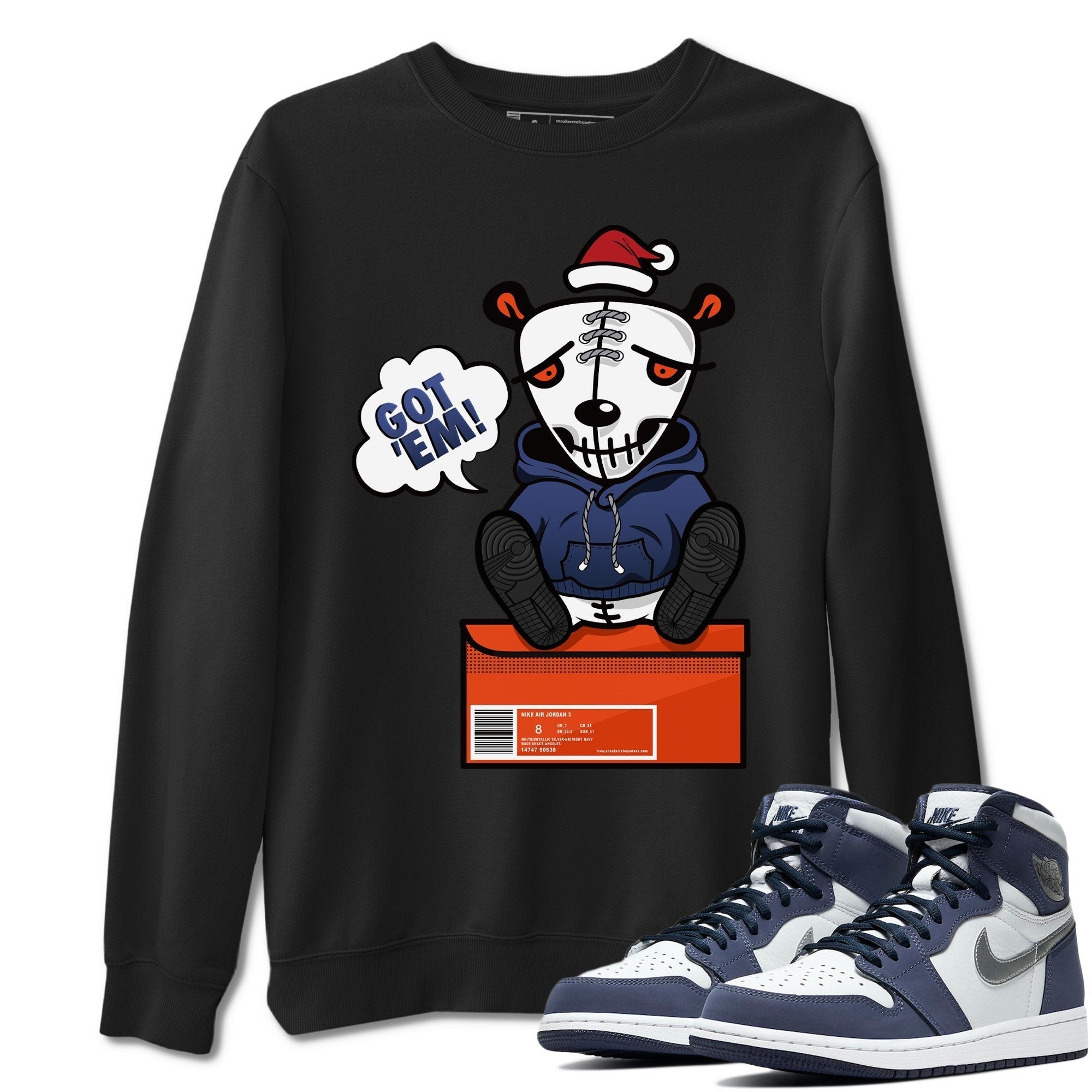 Jordan 1 Midnight Navy Shirt To Match Jordans Got Em Sneaker Tees Jordan 1 Midnight Navy Drip Gear Zone Sneaker Matching Clothing Unisex Shirts