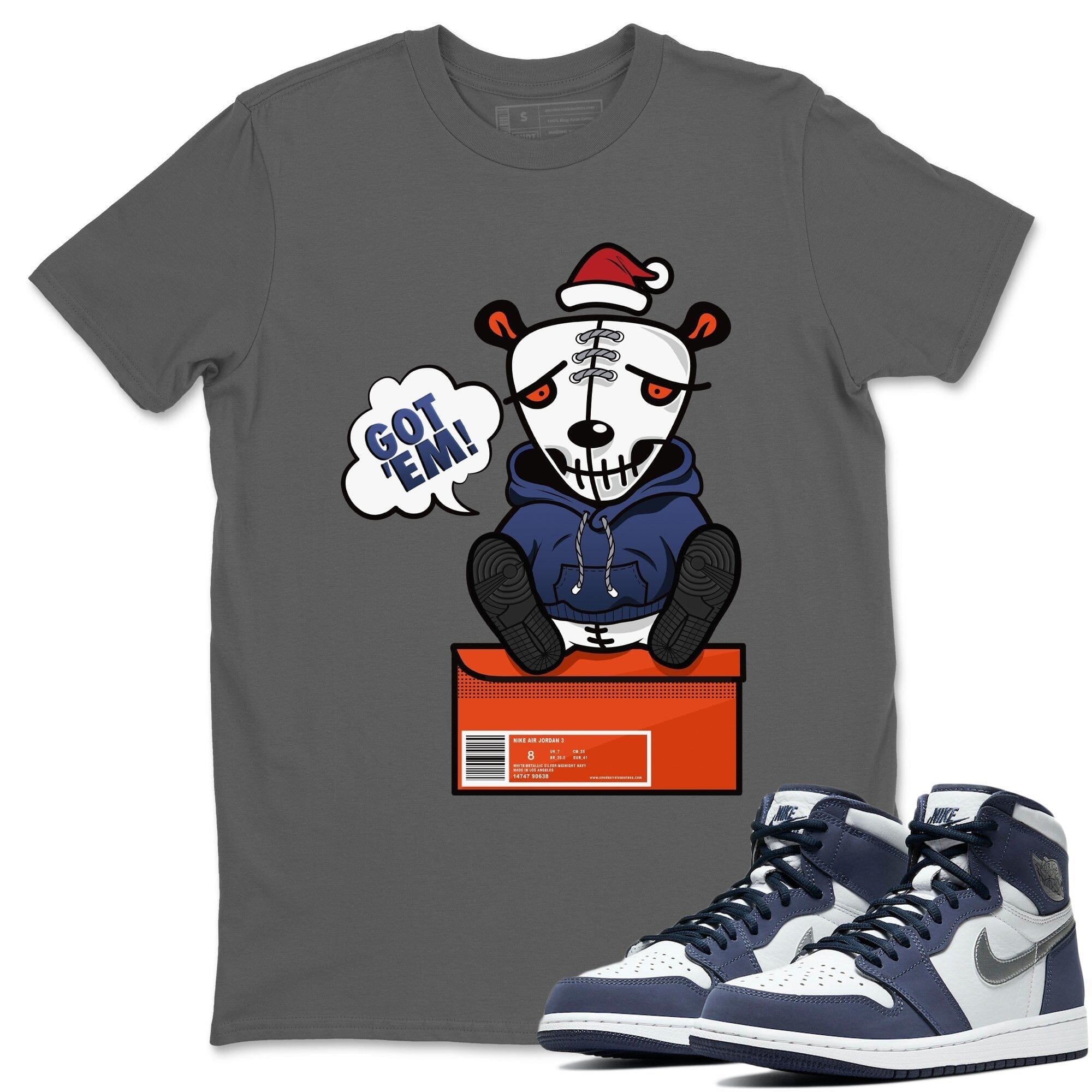 Jordan 1 Midnight Navy Shirt To Match Jordans Got Em Sneaker Tees Jordan 1 Midnight Navy Drip Gear Zone Sneaker Matching Clothing Unisex Shirts