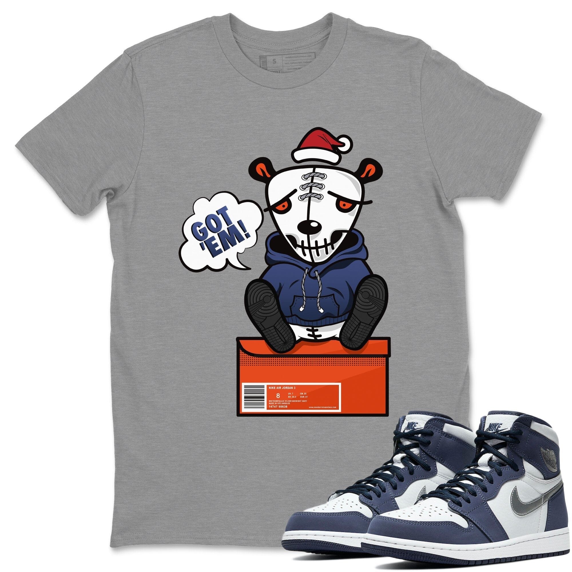 Jordan 1 Midnight Navy Shirt To Match Jordans Got Em Sneaker Tees Jordan 1 Midnight Navy Drip Gear Zone Sneaker Matching Clothing Unisex Shirts