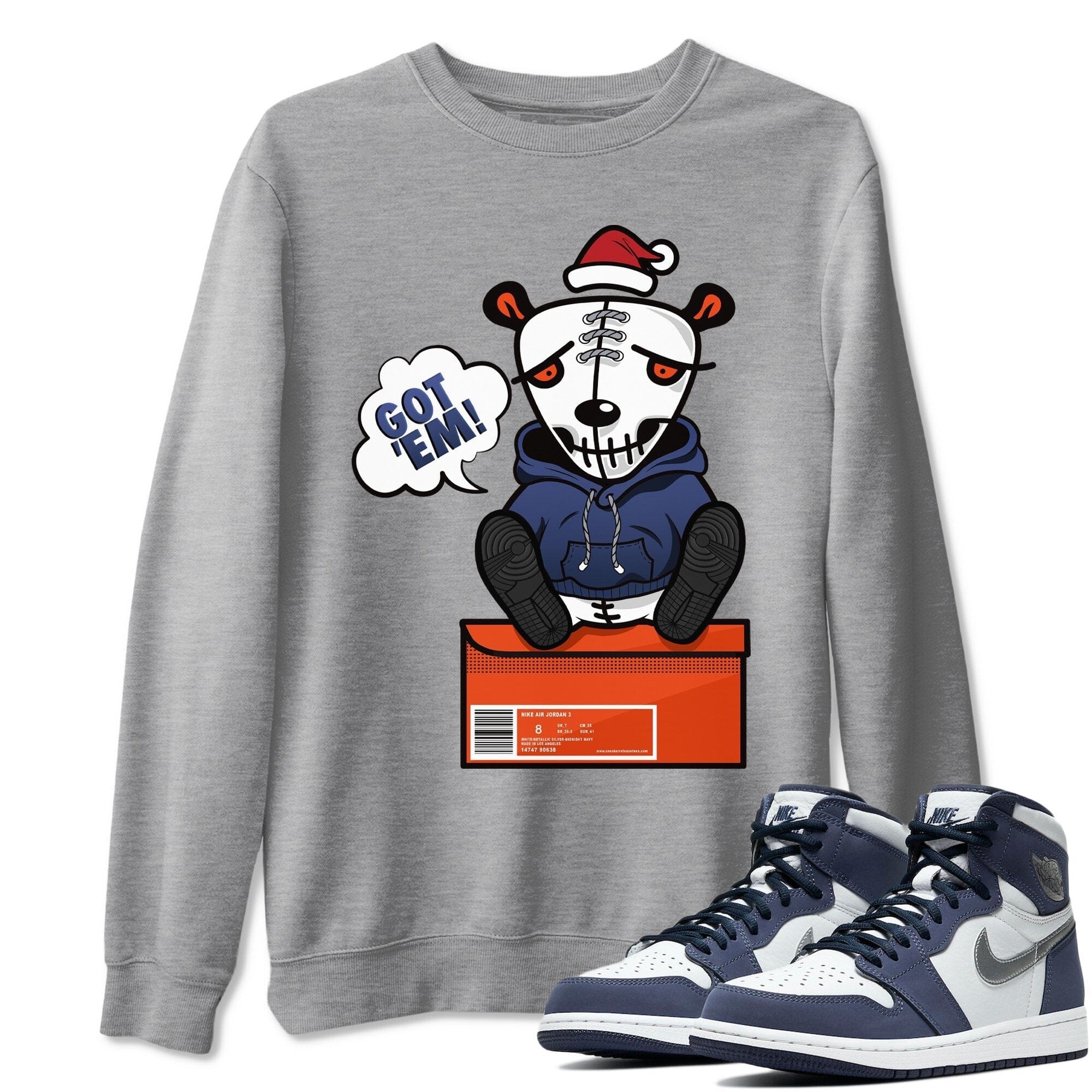 Jordan 1 Midnight Navy Shirt To Match Jordans Got Em Sneaker Tees Jordan 1 Midnight Navy Drip Gear Zone Sneaker Matching Clothing Unisex Shirts