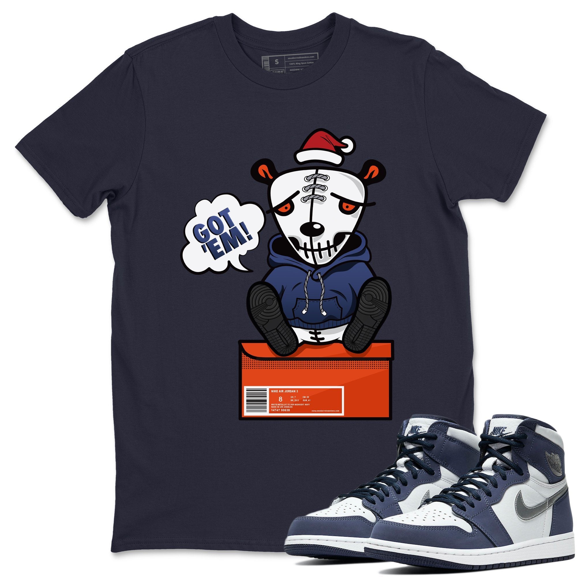Jordan 1 Midnight Navy Shirt To Match Jordans Got Em Sneaker Tees Jordan 1 Midnight Navy Drip Gear Zone Sneaker Matching Clothing Unisex Shirts
