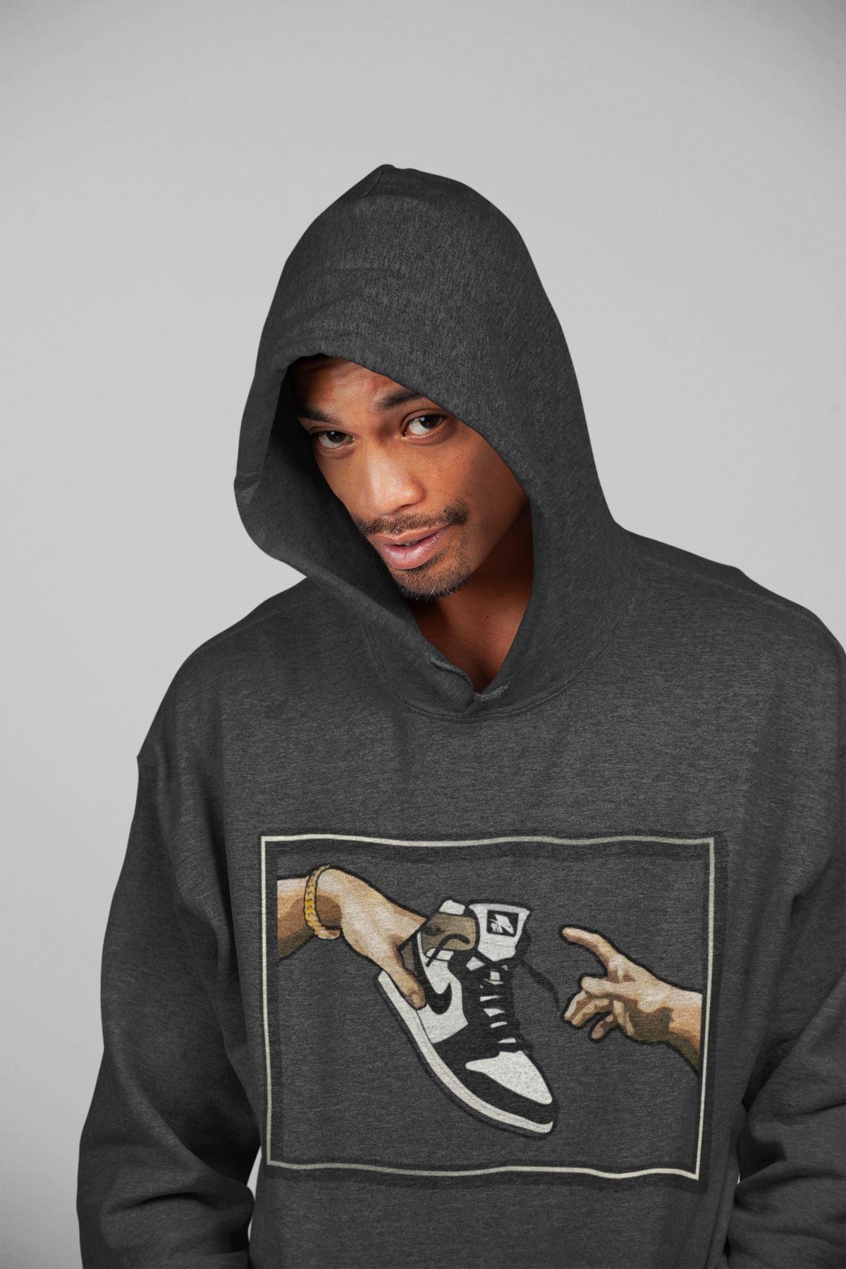 Jordan 1 Dark Mocha Sneaker Matching T-Shirt Adam's Creation Sneaker Tees Jordan 1 Dark Mocha Sneaker Release Tees Crew Neck Tees