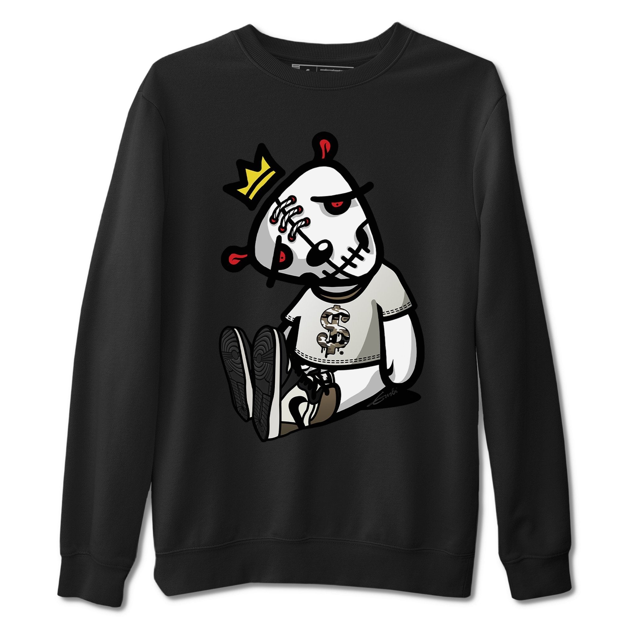 Jordan 1 Dark Mocha Sneaker Matching T-Shirt Dead Dolls Sneaker Tees Jordan 1 Dark Mocha Sneaker Release Tees Crew Neck Tees