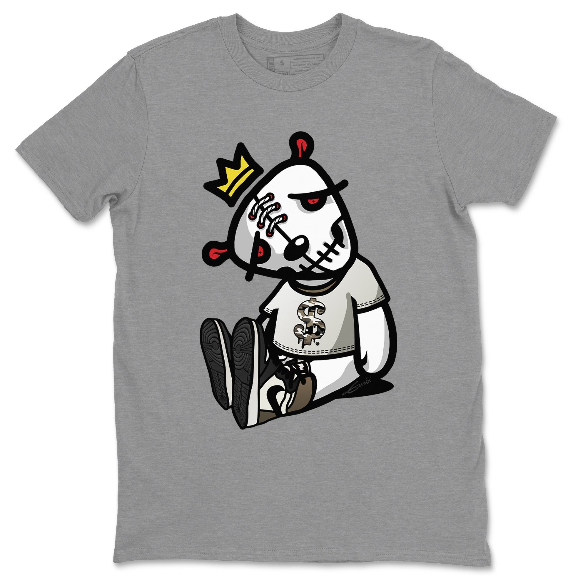 Jordan 1 Dark Mocha Sneaker Matching T-Shirt Dead Dolls Sneaker Tees Jordan 1 Dark Mocha Sneaker Release Tees Crew Neck Tees