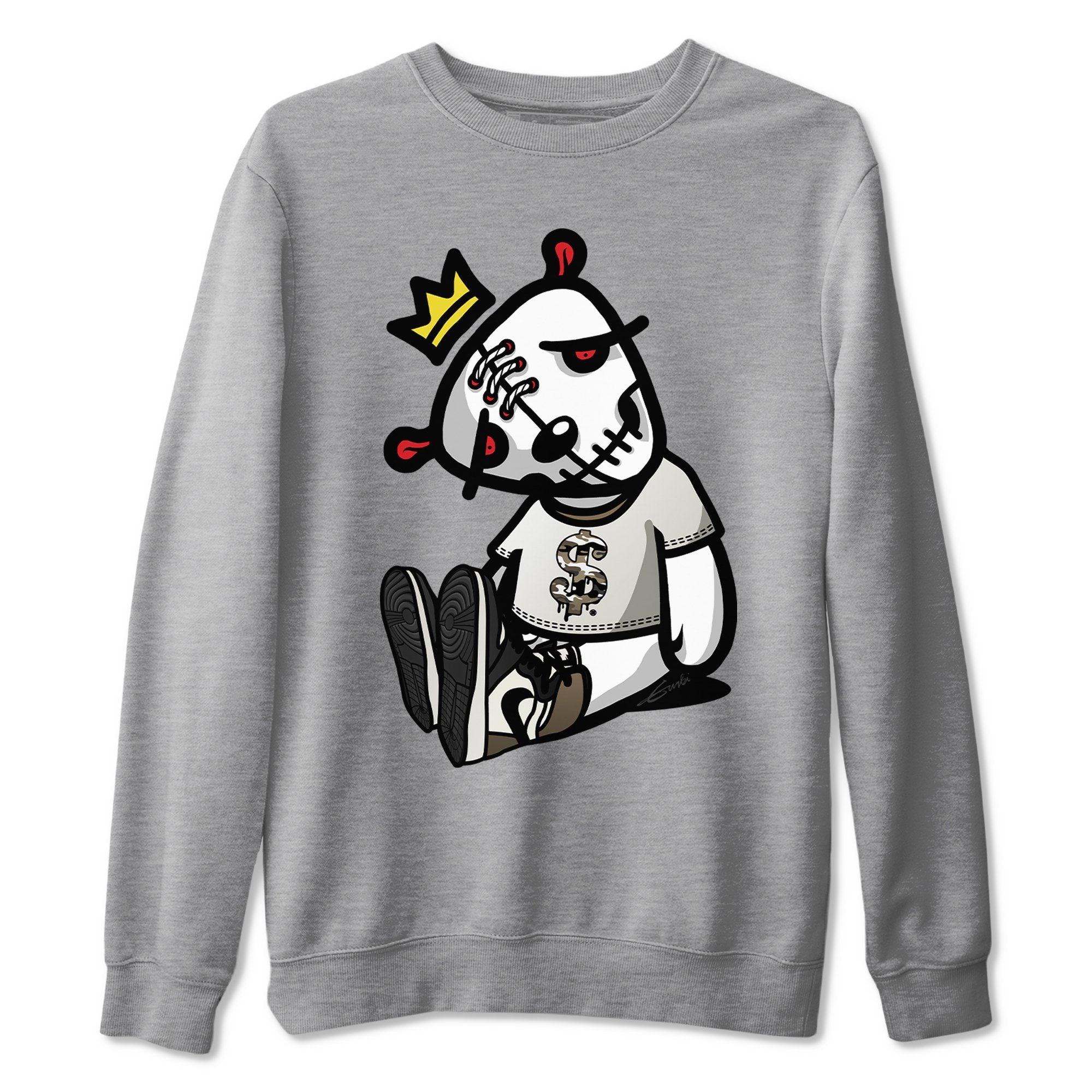 Jordan 1 Dark Mocha Sneaker Matching T-Shirt Dead Dolls Sneaker Tees Jordan 1 Dark Mocha Sneaker Release Tees Crew Neck Tees