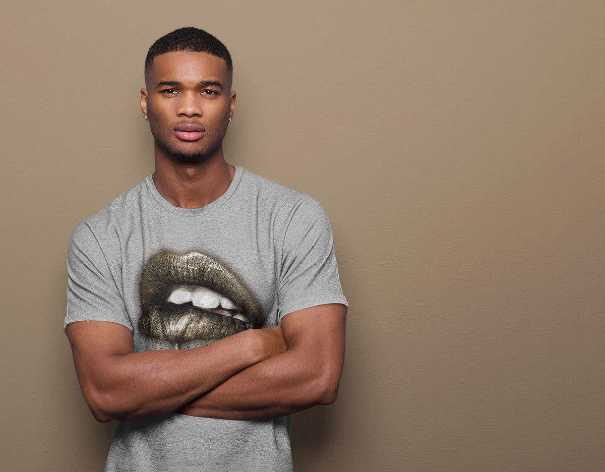 Jordan 1 Dark Mocha Sneaker Matching T-Shirt Dripping Lips Sneaker Tees Jordan 1 Dark Mocha Sneaker Release Tees Crew Neck Tees