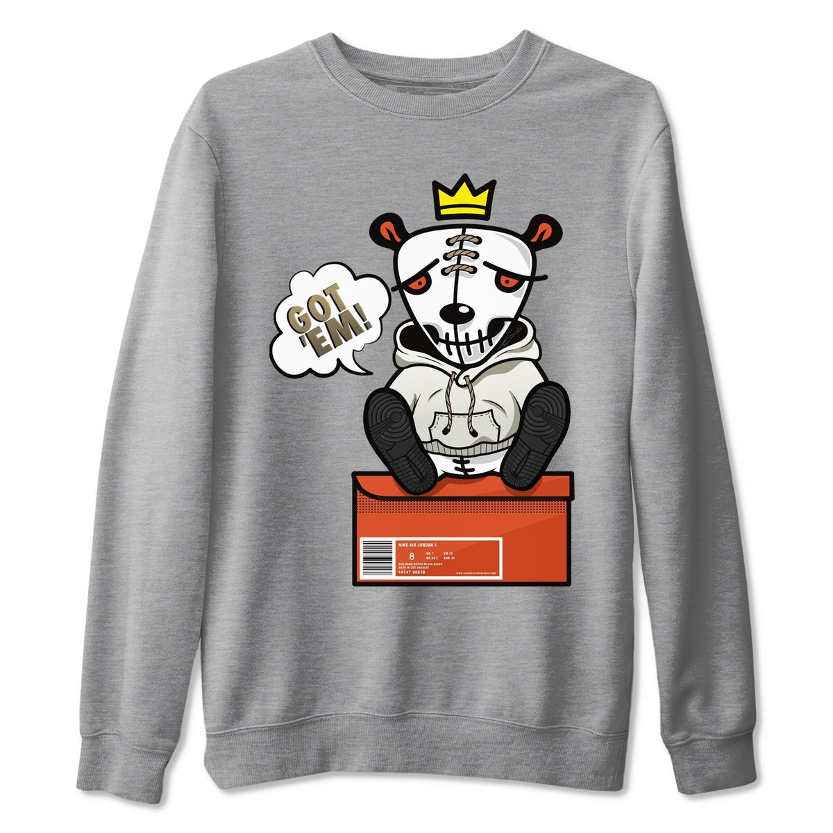 Jordan 1 Dark Mocha Sneaker Matching T-Shirt Got Em Sneaker Tees Jordan 1 Dark Mocha Sneaker Release Tees Crew Neck Tees