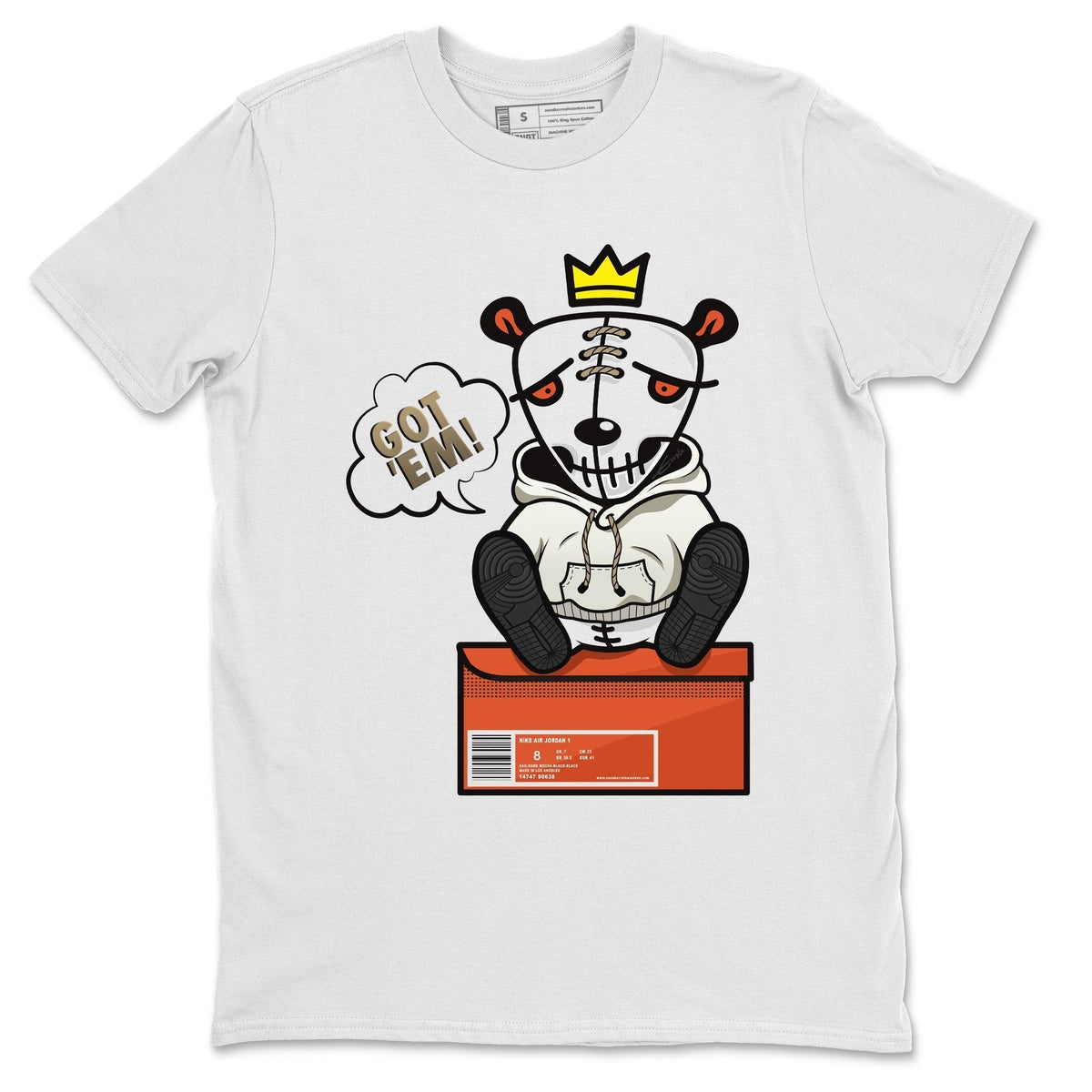 Jordan 1 Dark Mocha Sneaker Matching T-Shirt Got Em Sneaker Tees Jordan 1 Dark Mocha Sneaker Release Tees Crew Neck Tees