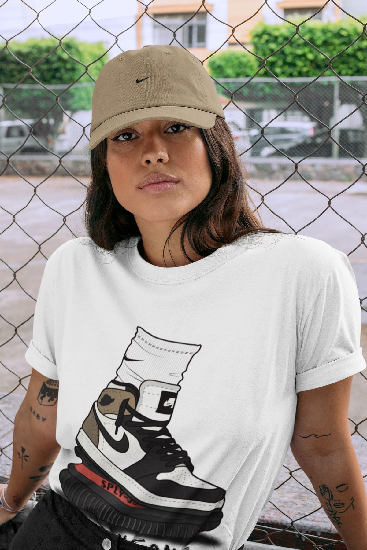 Jordan 1 Dark Mocha Sneaker Matching T-Shirt Jordan Gang Sneaker Tees Jordan 1 Dark Mocha Sneaker Release Tees Crew Neck Tees