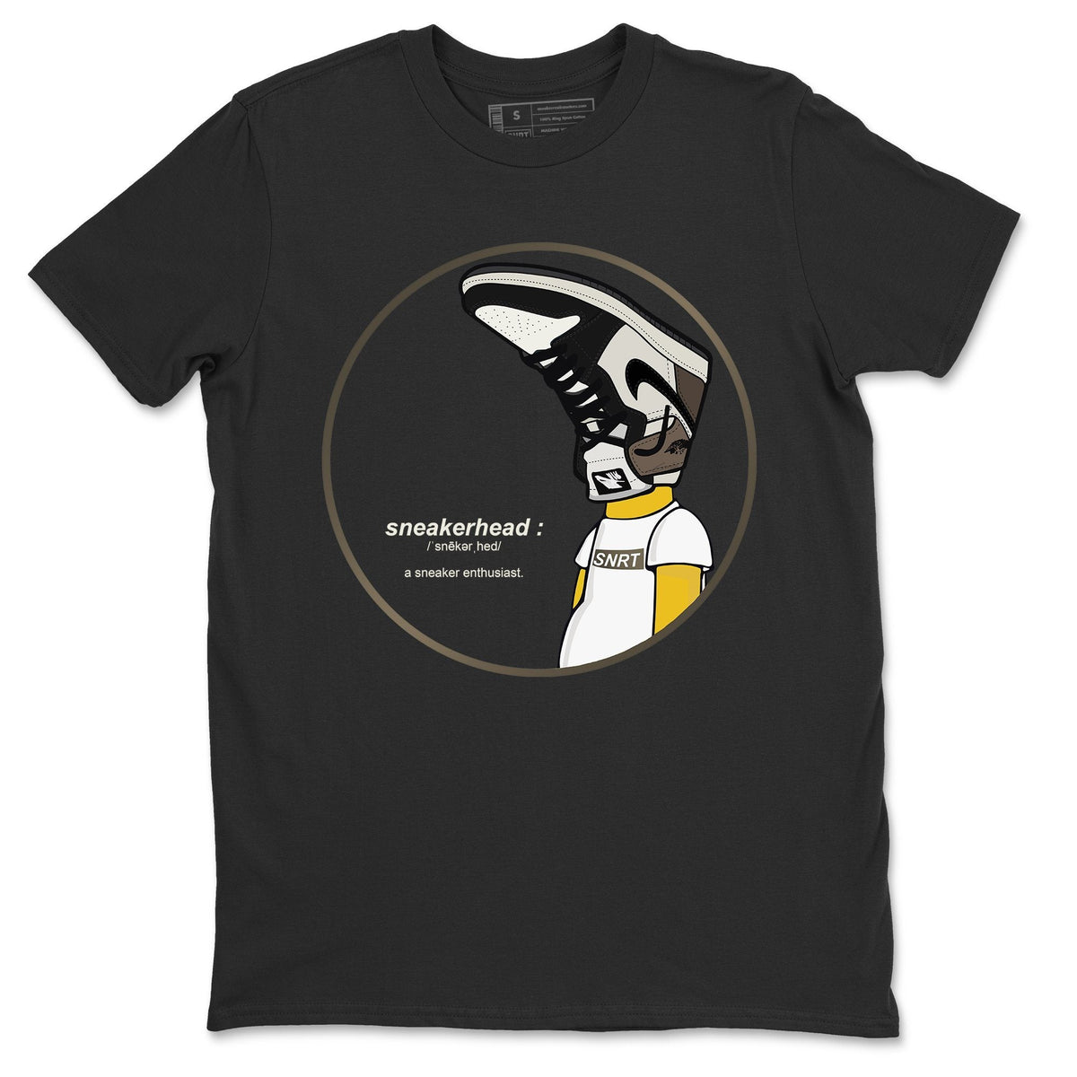 Jordan 1 Dark Mocha Sneaker Matching T-Shirt Sneakerhead Sneaker Tees Jordan 1 Dark Mocha Sneaker Release Tees Crew Neck Tees