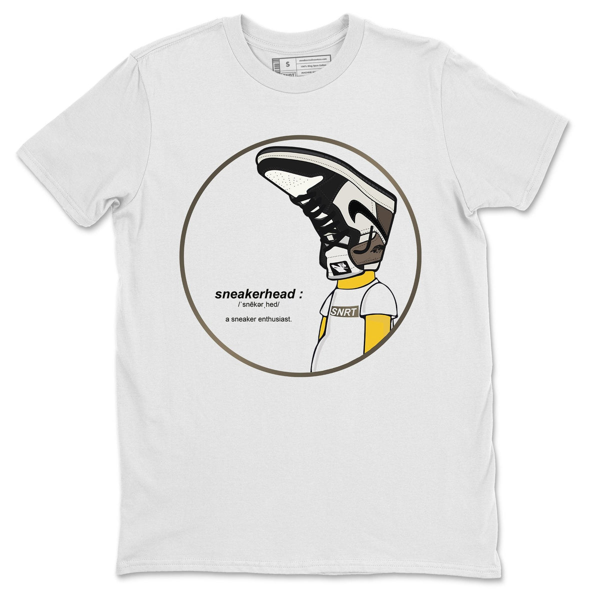 Jordan 1 Dark Mocha Sneaker Matching T-Shirt Sneakerhead Sneaker Tees Jordan 1 Dark Mocha Sneaker Release Tees Crew Neck Tees
