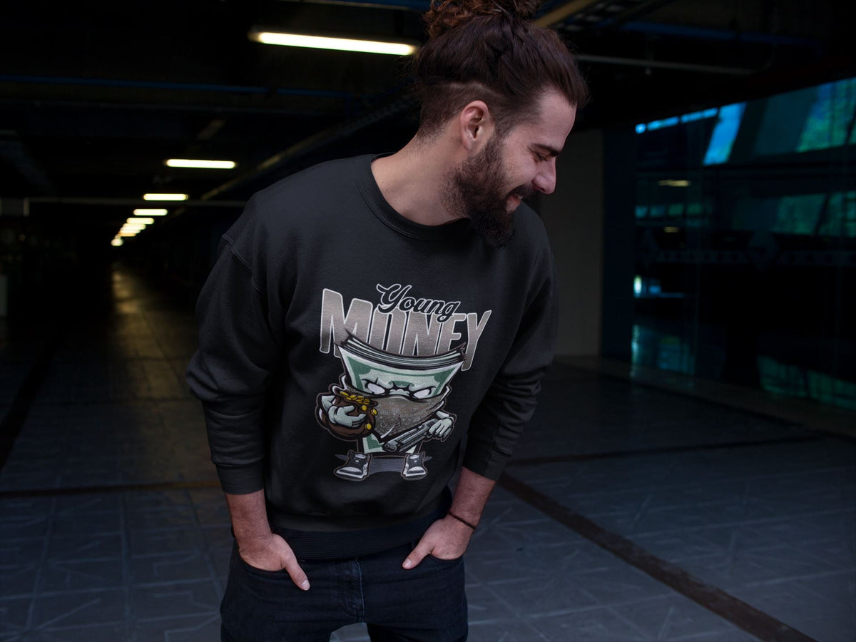 Jordan 1 Dark Mocha Sneaker Matching T-Shirt Young Money Sneaker Tees Jordan 1 Dark Mocha Sneaker Release Tees Crew Neck Tees