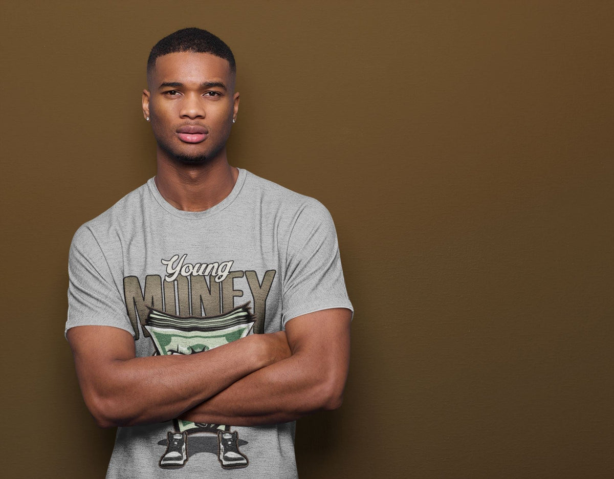 Jordan 1 Dark Mocha Sneaker Matching T-Shirt Young Money Sneaker Tees Jordan 1 Dark Mocha Sneaker Release Tees Crew Neck Tees