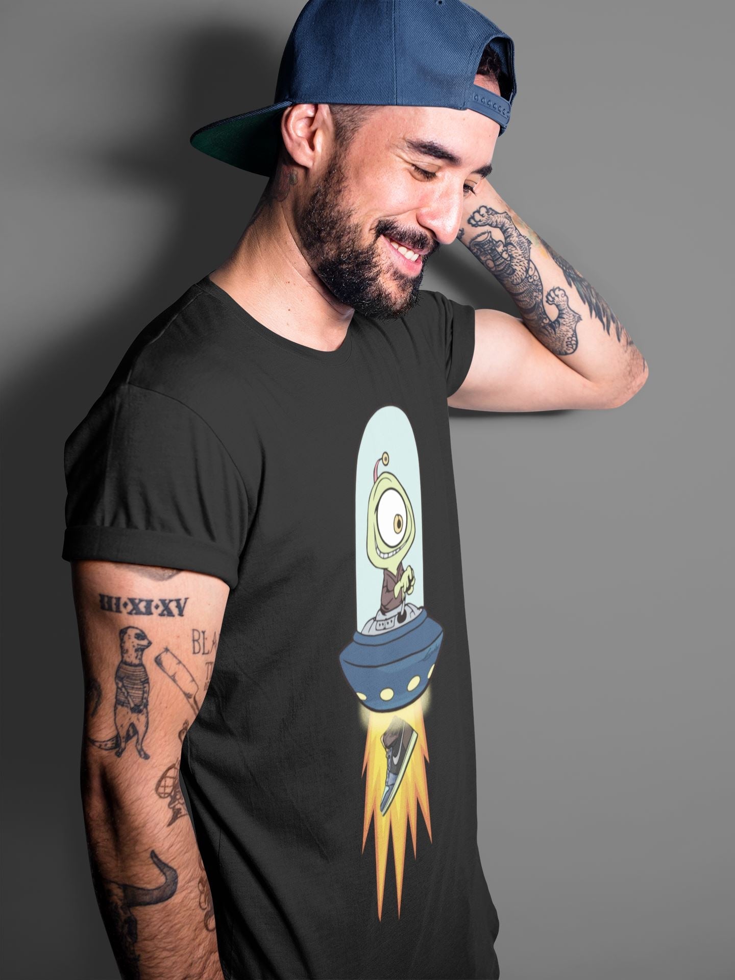 Jordan 1 Bio Hack Sneaker Match Tees Alien Sneaker Tees Jordan 1 Bio Hack Jordan to match sneaker T-Shirt Crew Neck Shirts