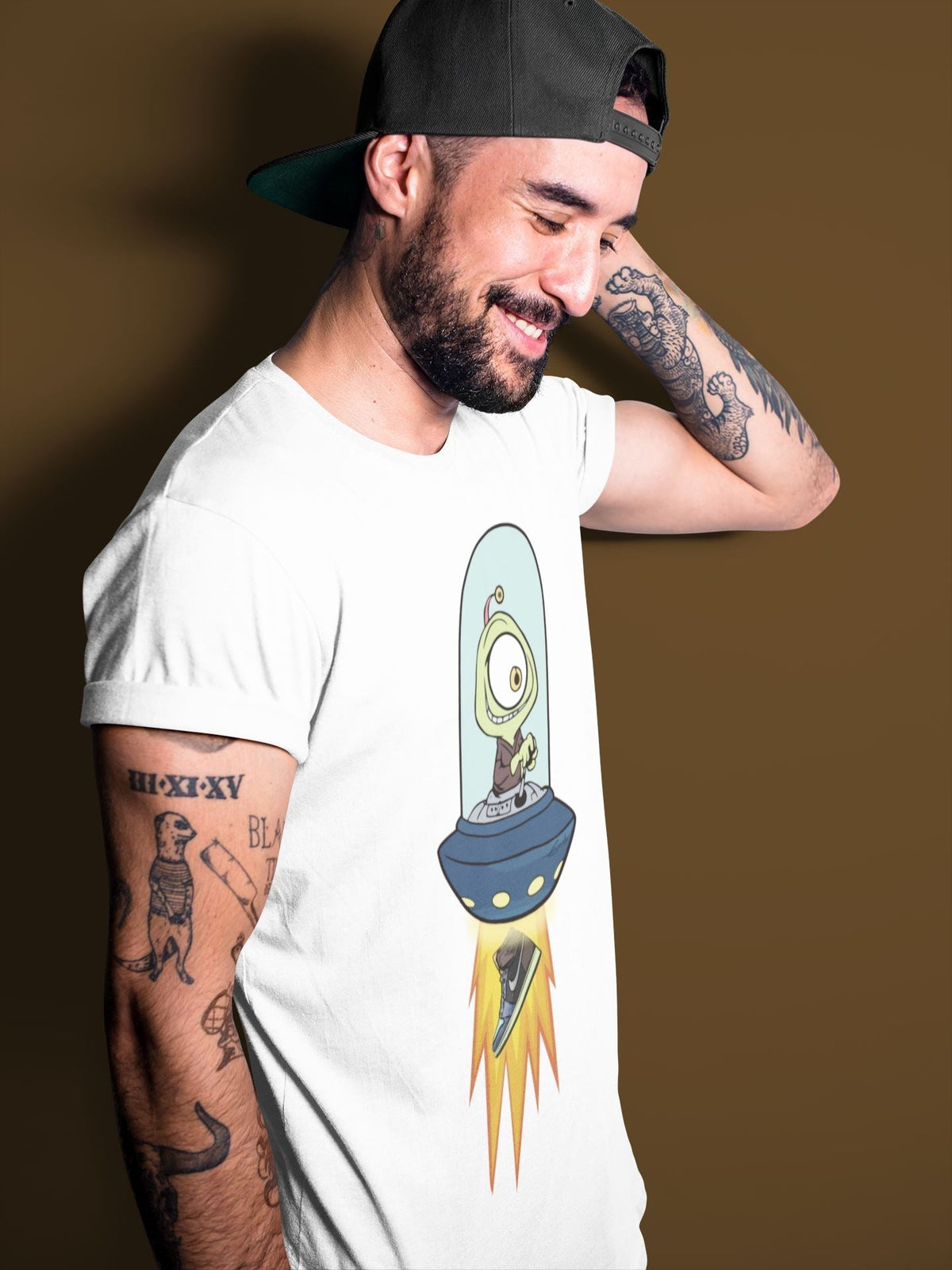 Jordan 1 Bio Hack Sneaker Match Tees Alien Sneaker Tees Jordan 1 Bio Hack Jordan to match sneaker T-Shirt Crew Neck Shirts