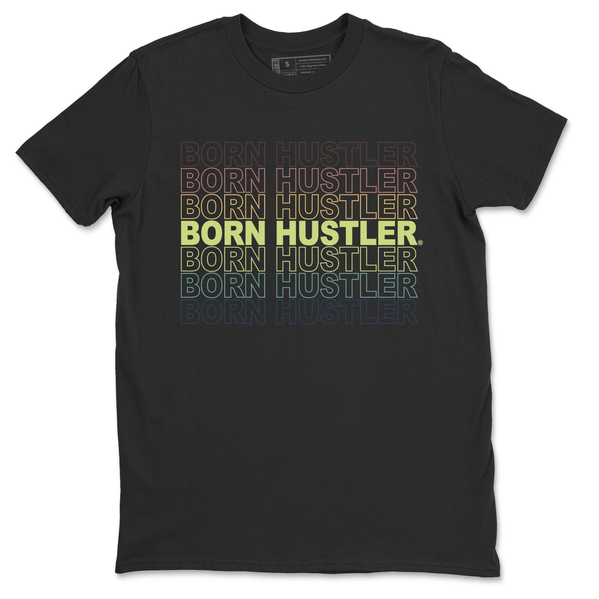 Jordan 1 Bio Hack Sneaker Match Tees Born Hustler Sneaker Tees Jordan 1 Bio Hack Jordan to match sneaker T-Shirt Crew Neck Shirts