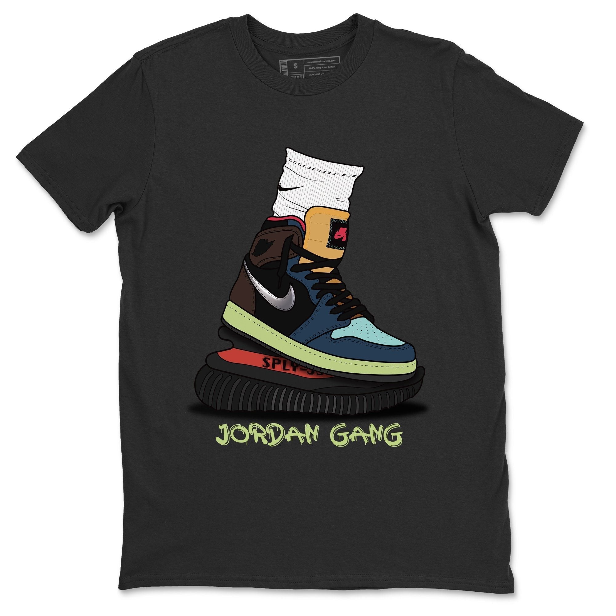 Jordan 1 Bio Hack Sneaker Match Tees Jordan Gang Sneaker Tees Jordan 1 Bio Hack Jordan to match sneaker T-Shirt Crew Neck Shirts