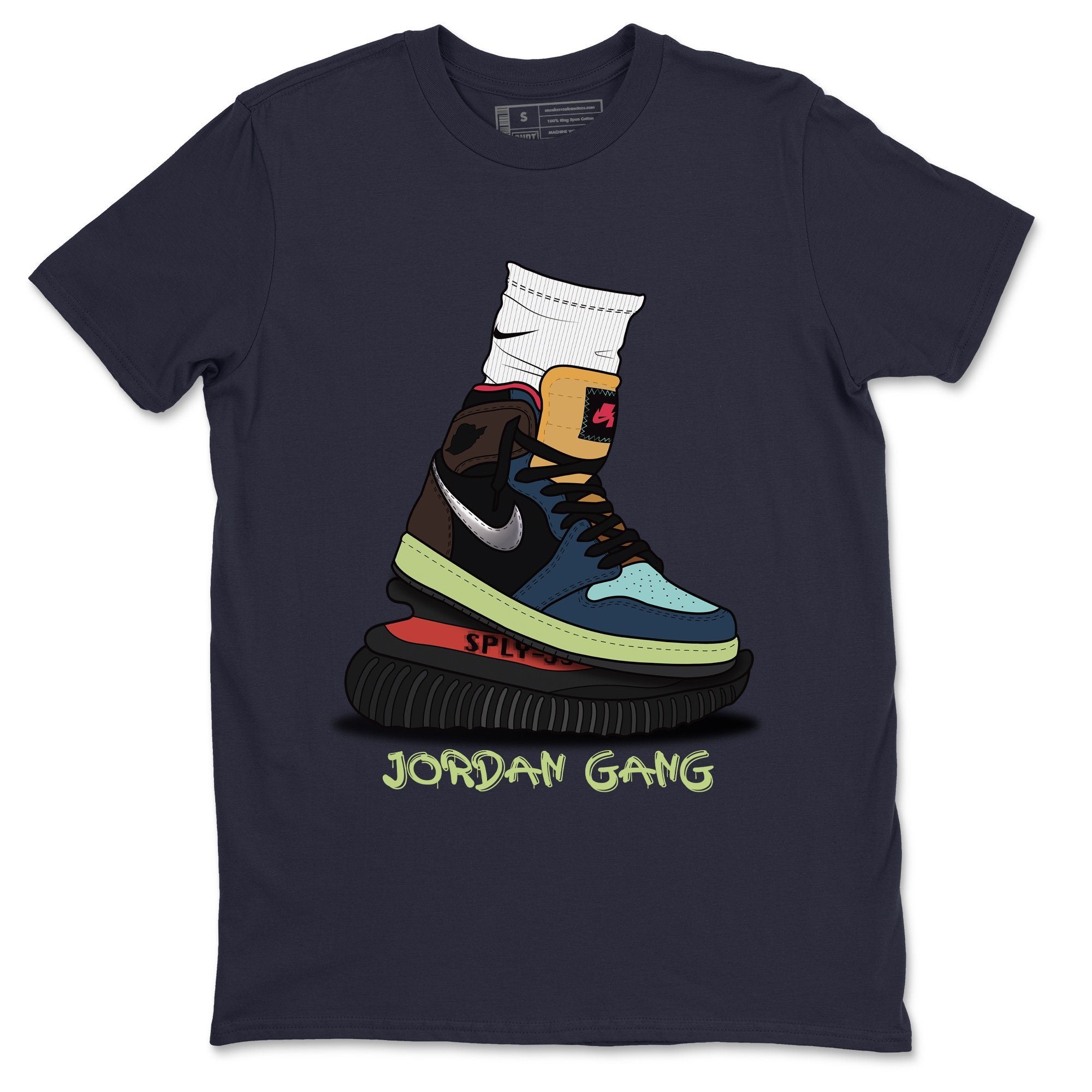 Jordan 1 Bio Hack Sneaker Match Tees Jordan Gang Sneaker Tees Jordan 1 Bio Hack Jordan to match sneaker T-Shirt Crew Neck Shirts