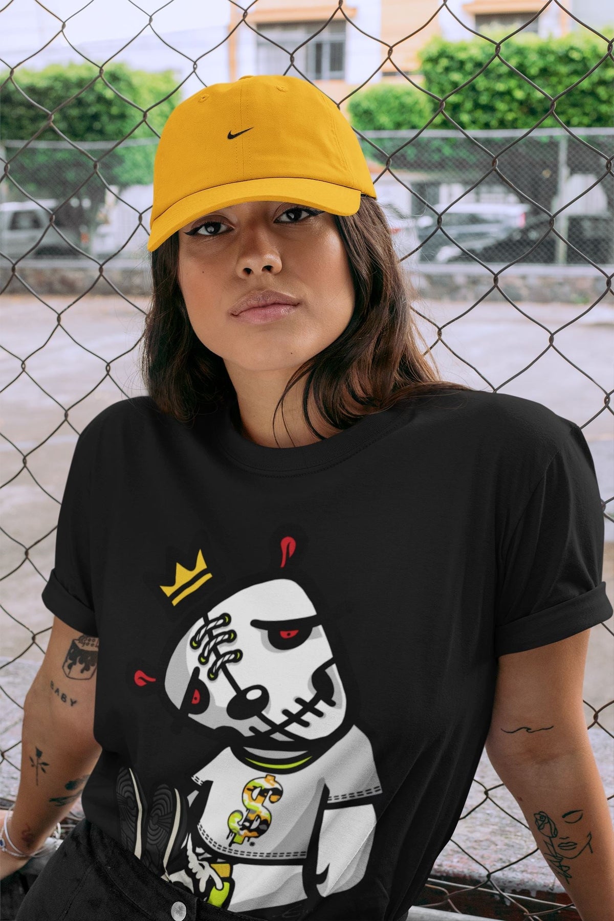 Jordan 1 Volt Gold Shirt To Match Jordans Dead Dolls Sneaker Tees Jordan 1 Volt Gold Drip Gear Zone Sneaker Matching Clothing Unisex Shirts