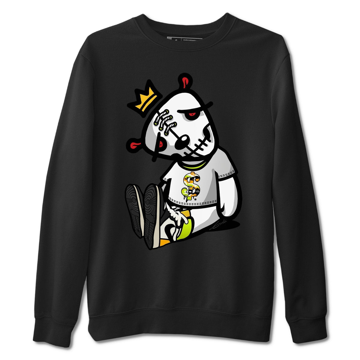 Jordan 1 Volt Gold Shirt To Match Jordans Dead Dolls Sneaker Tees Jordan 1 Volt Gold Drip Gear Zone Sneaker Matching Clothing Unisex Shirts