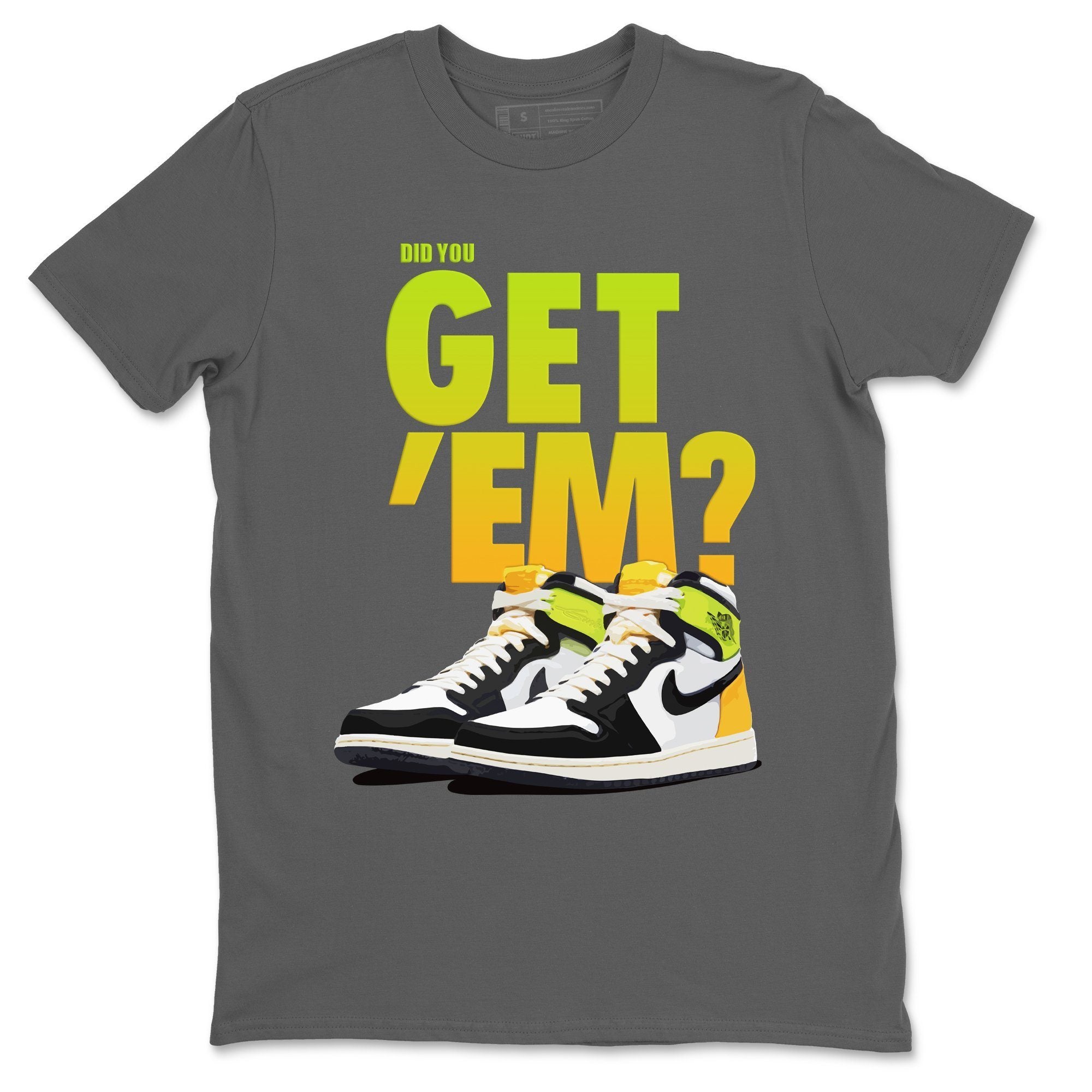 Jordan 1 Volt Gold Shirt To Match Jordans Did You Get Em Drip Gear Zone Sneaker Tees Jordan 1 Volt Gold Drip Gear Zone Drip Gear Zone Sneaker Matching Clothing Unisex Shirts
