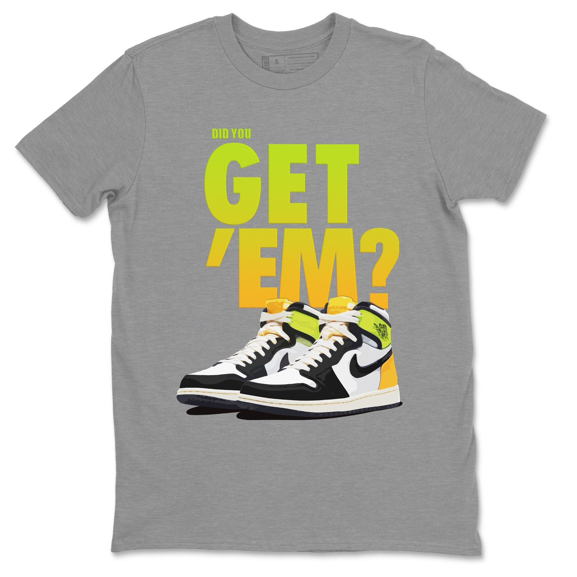 Jordan 1 Volt Gold Shirt To Match Jordans Did You Get Em Drip Gear Zone Sneaker Tees Jordan 1 Volt Gold Drip Gear Zone Drip Gear Zone Sneaker Matching Clothing Unisex Shirts