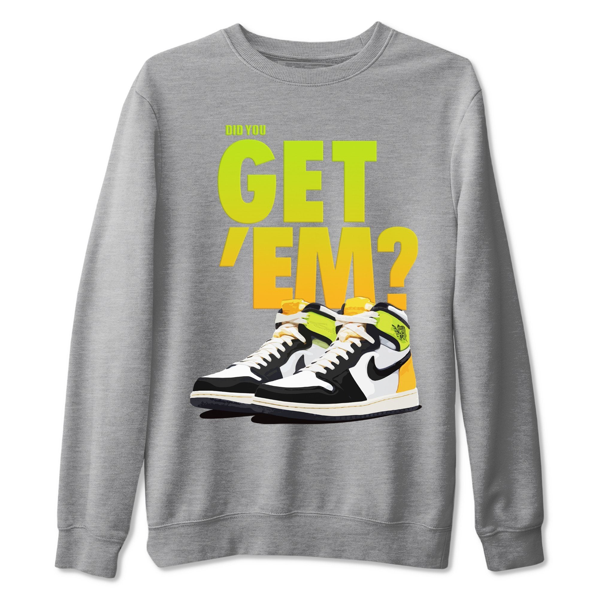 Jordan 1 Volt Gold Shirt To Match Jordans Did You Get Em Drip Gear Zone Sneaker Tees Jordan 1 Volt Gold Drip Gear Zone Drip Gear Zone Sneaker Matching Clothing Unisex Shirts