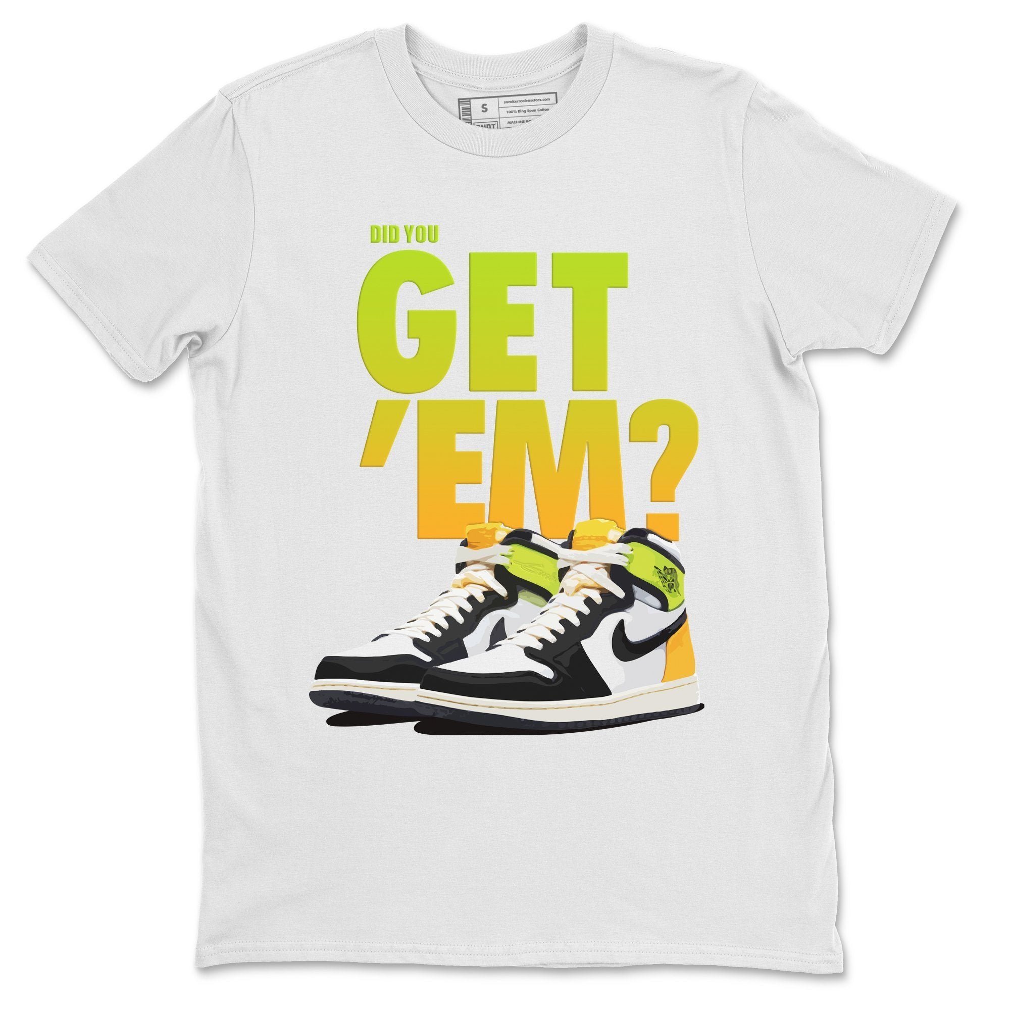 Jordan 1 Volt Gold Shirt To Match Jordans Did You Get Em Drip Gear Zone Sneaker Tees Jordan 1 Volt Gold Drip Gear Zone Drip Gear Zone Sneaker Matching Clothing Unisex Shirts