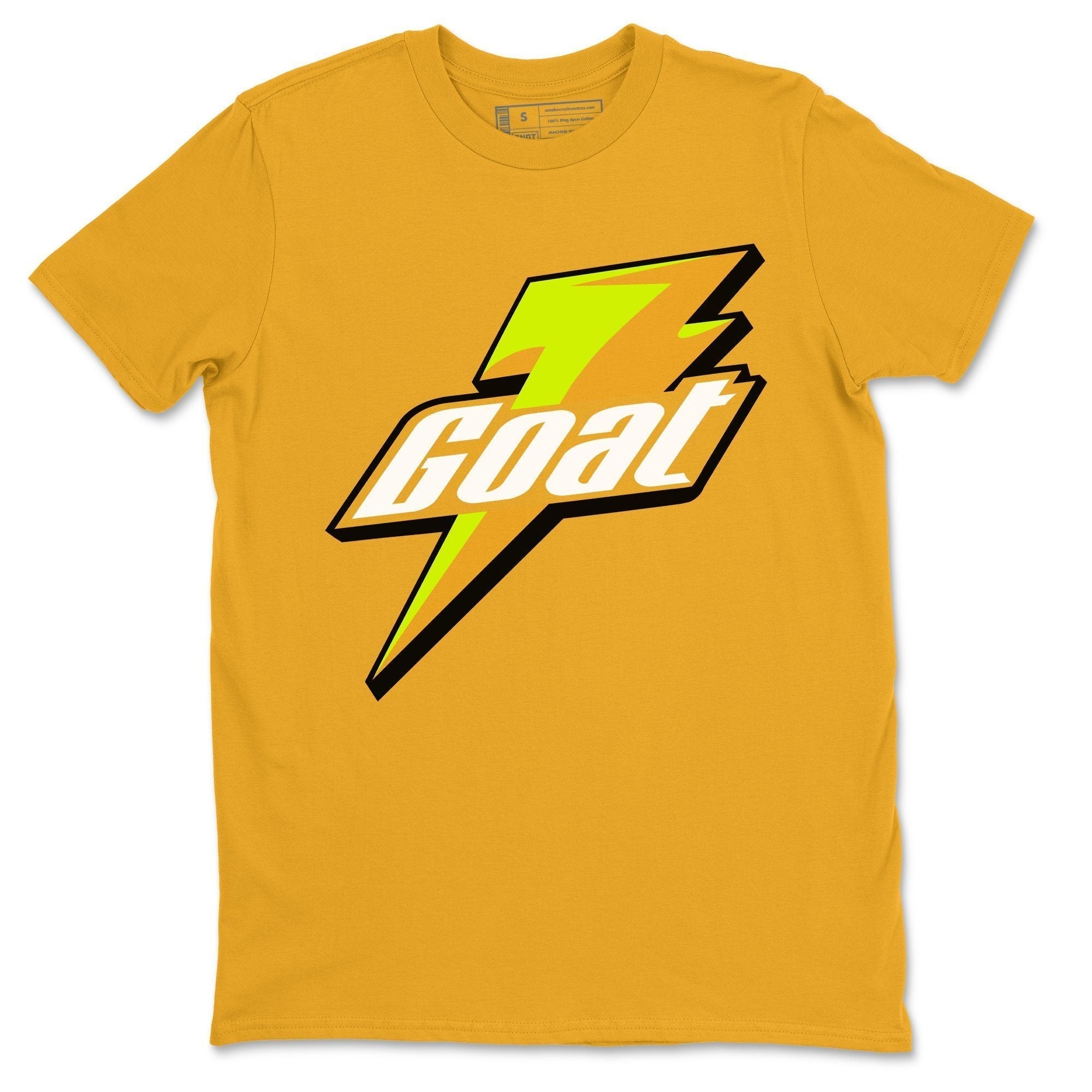 Jordan 1 Volt Gold Shirt To Match Jordans Goat Sneaker Tees Jordan 1 Volt Gold Drip Gear Zone Sneaker Matching Clothing Unisex Shirts