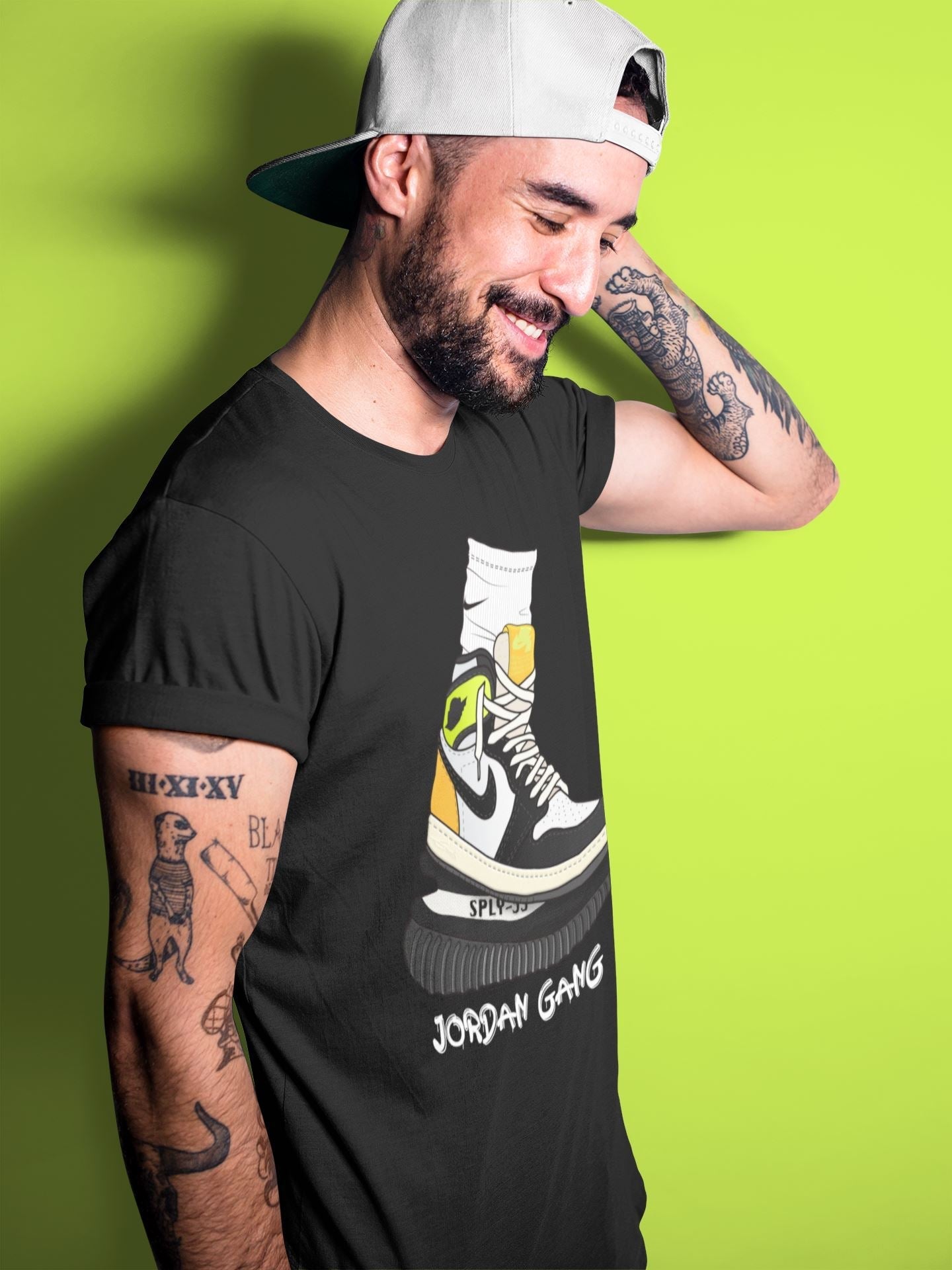 Jordan 1 Volt Gold Shirt To Match Jordans Jordan Gang Sneaker Tees Jordan 1 Volt Gold Drip Gear Zone Sneaker Matching Clothing Unisex Shirts