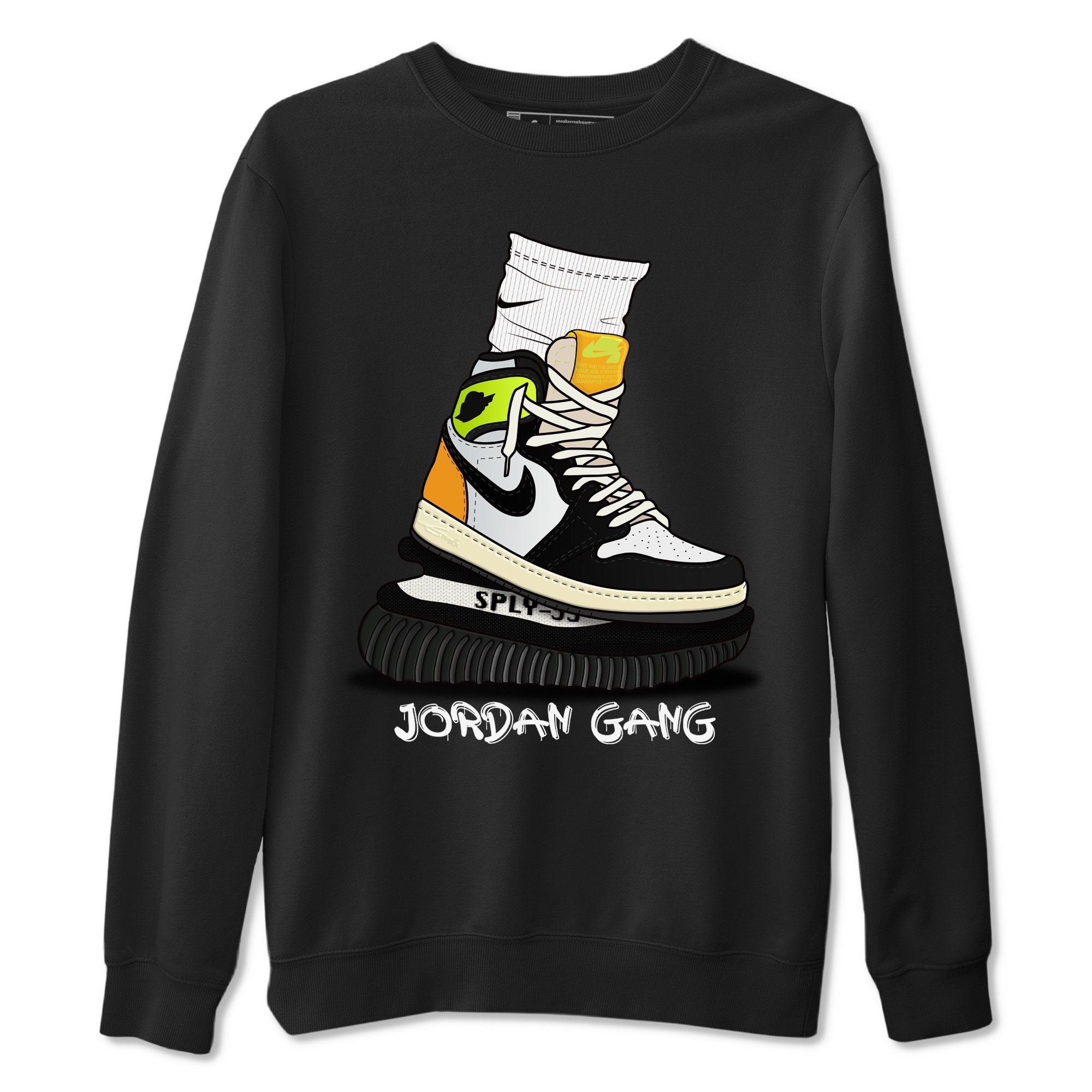 Jordan 1 Volt Gold Shirt To Match Jordans Jordan Gang Sneaker Tees Jordan 1 Volt Gold Drip Gear Zone Sneaker Matching Clothing Unisex Shirts