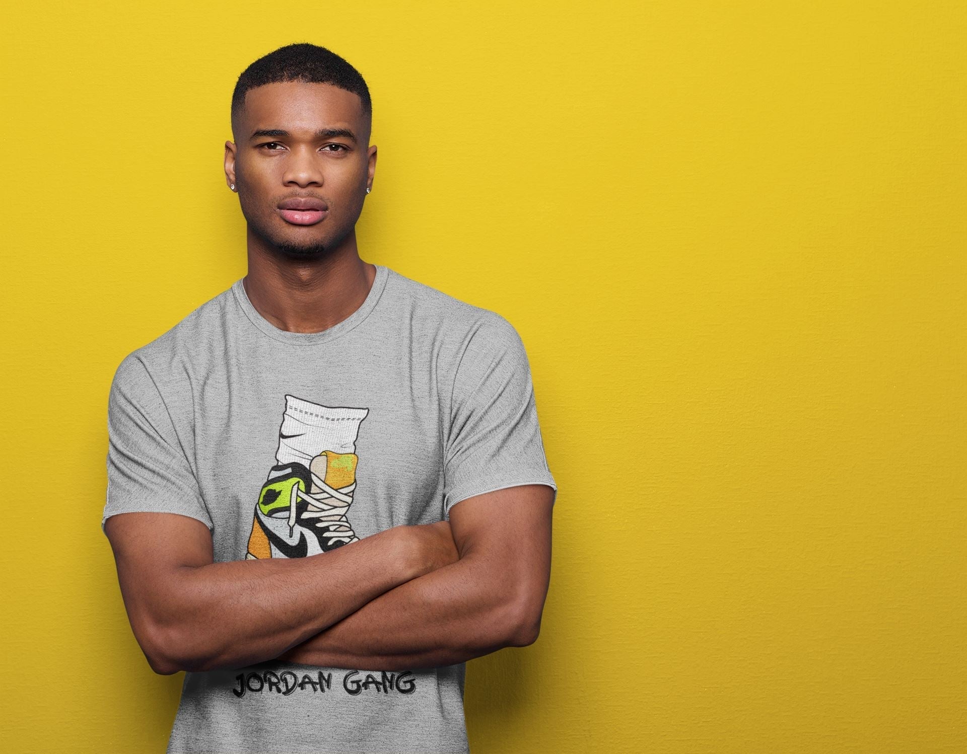 Jordan 1 Volt Gold Shirt To Match Jordans Jordan Gang Sneaker Tees Jordan 1 Volt Gold Drip Gear Zone Sneaker Matching Clothing Unisex Shirts