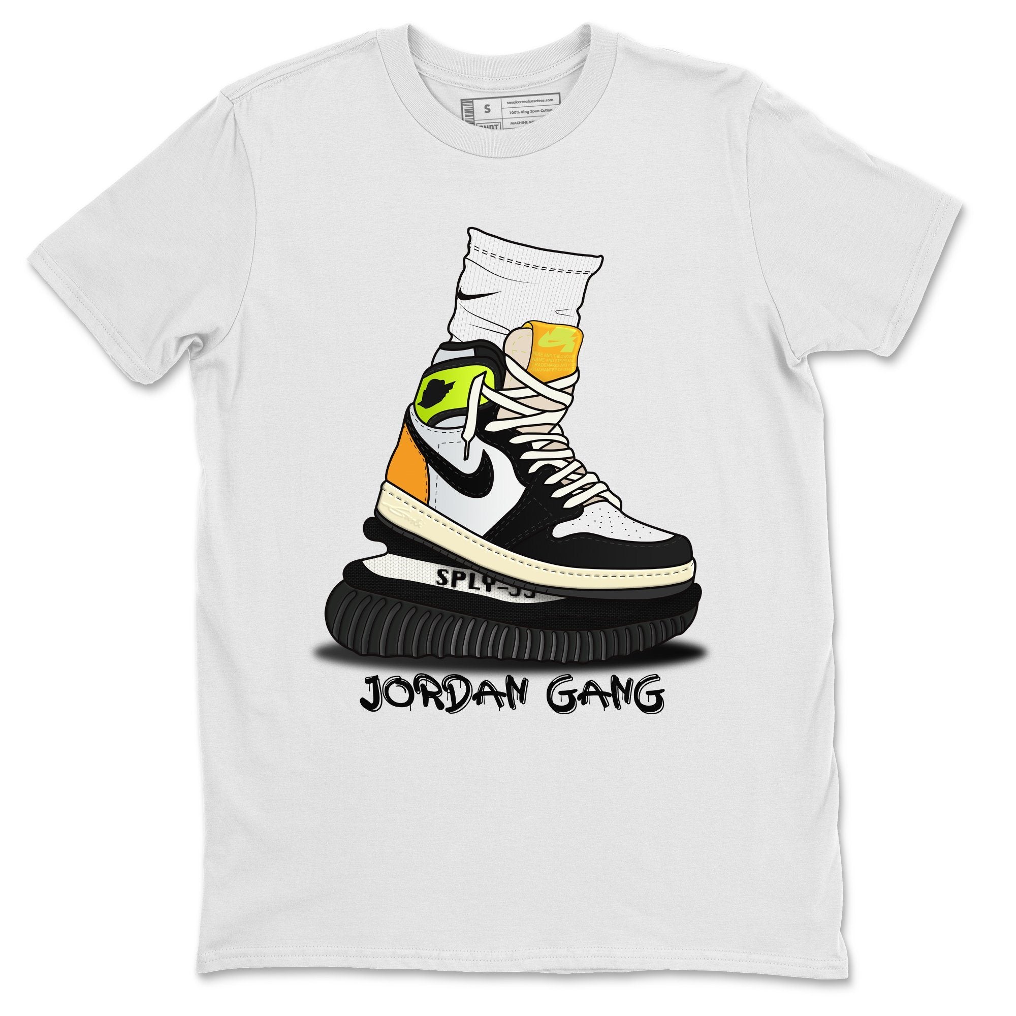 Jordan 1 Volt Gold Shirt To Match Jordans Jordan Gang Sneaker Tees Jordan 1 Volt Gold Drip Gear Zone Sneaker Matching Clothing Unisex Shirts