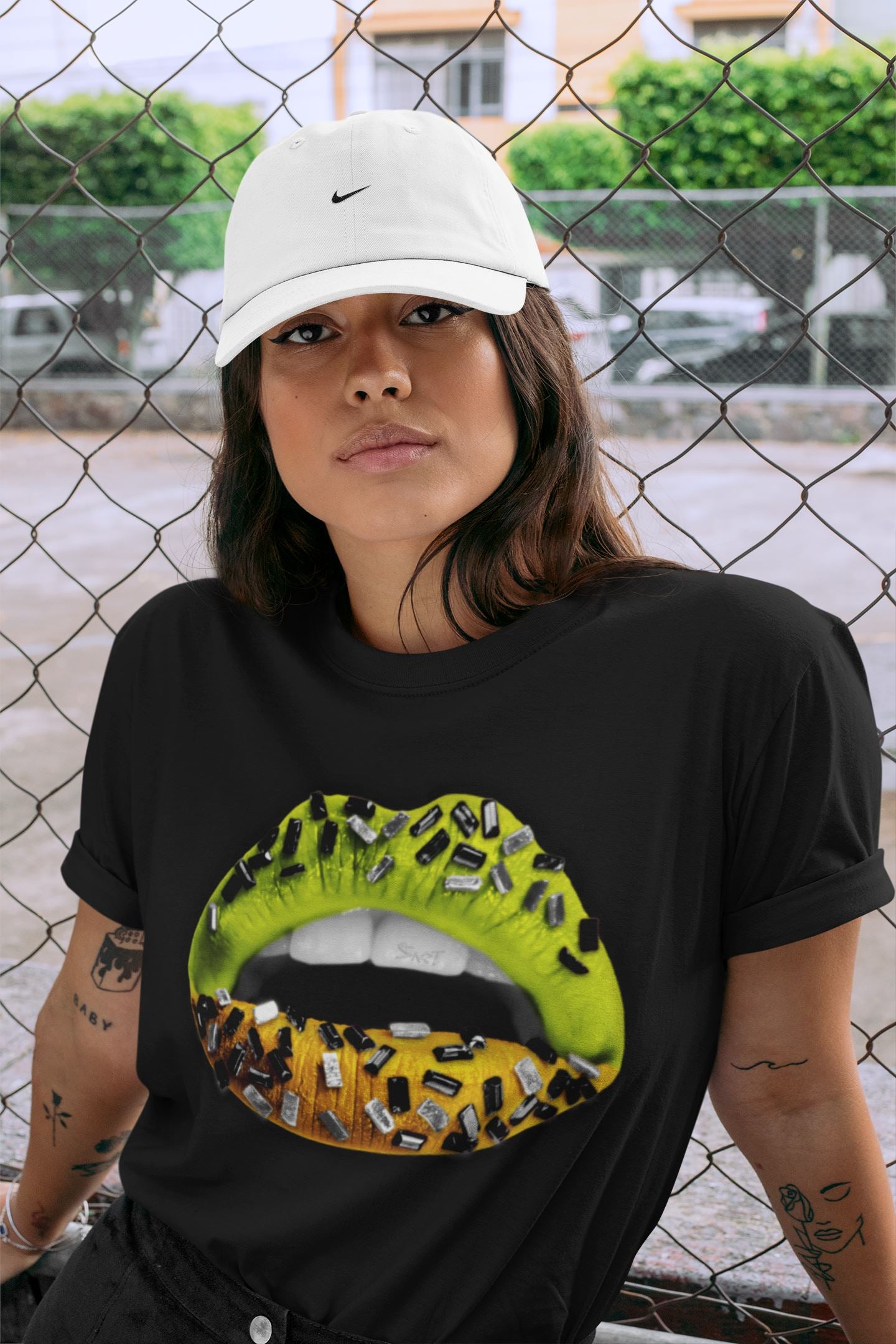 Jordan 1 Volt Gold Shirt To Match Jordans Lips Jewel Sneaker Tees Jordan 1 Volt Gold Drip Gear Zone Sneaker Matching Clothing Unisex Shirts