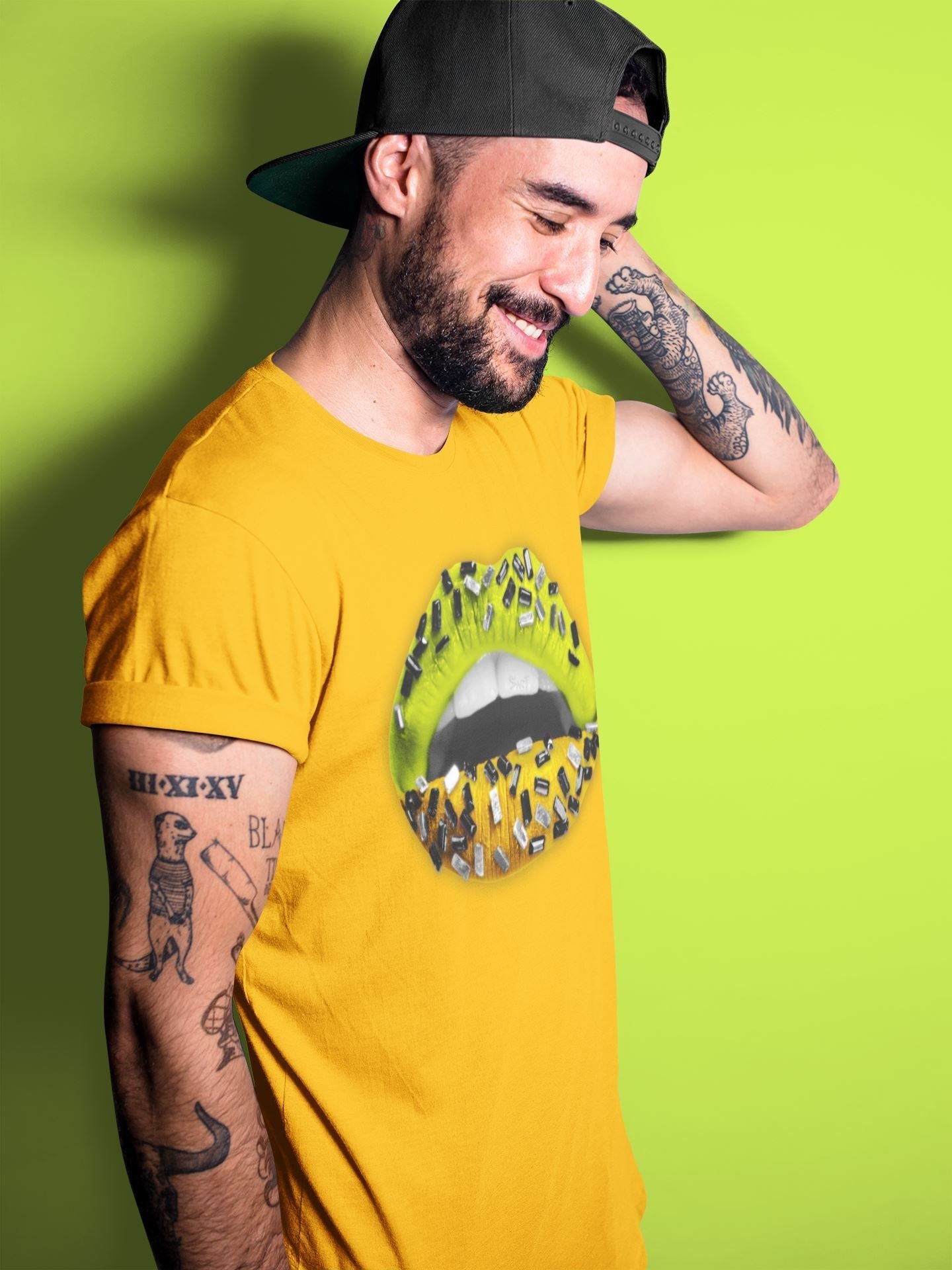 Jordan 1 Volt Gold Shirt To Match Jordans Lips Jewel Sneaker Tees Jordan 1 Volt Gold Drip Gear Zone Sneaker Matching Clothing Unisex Shirts