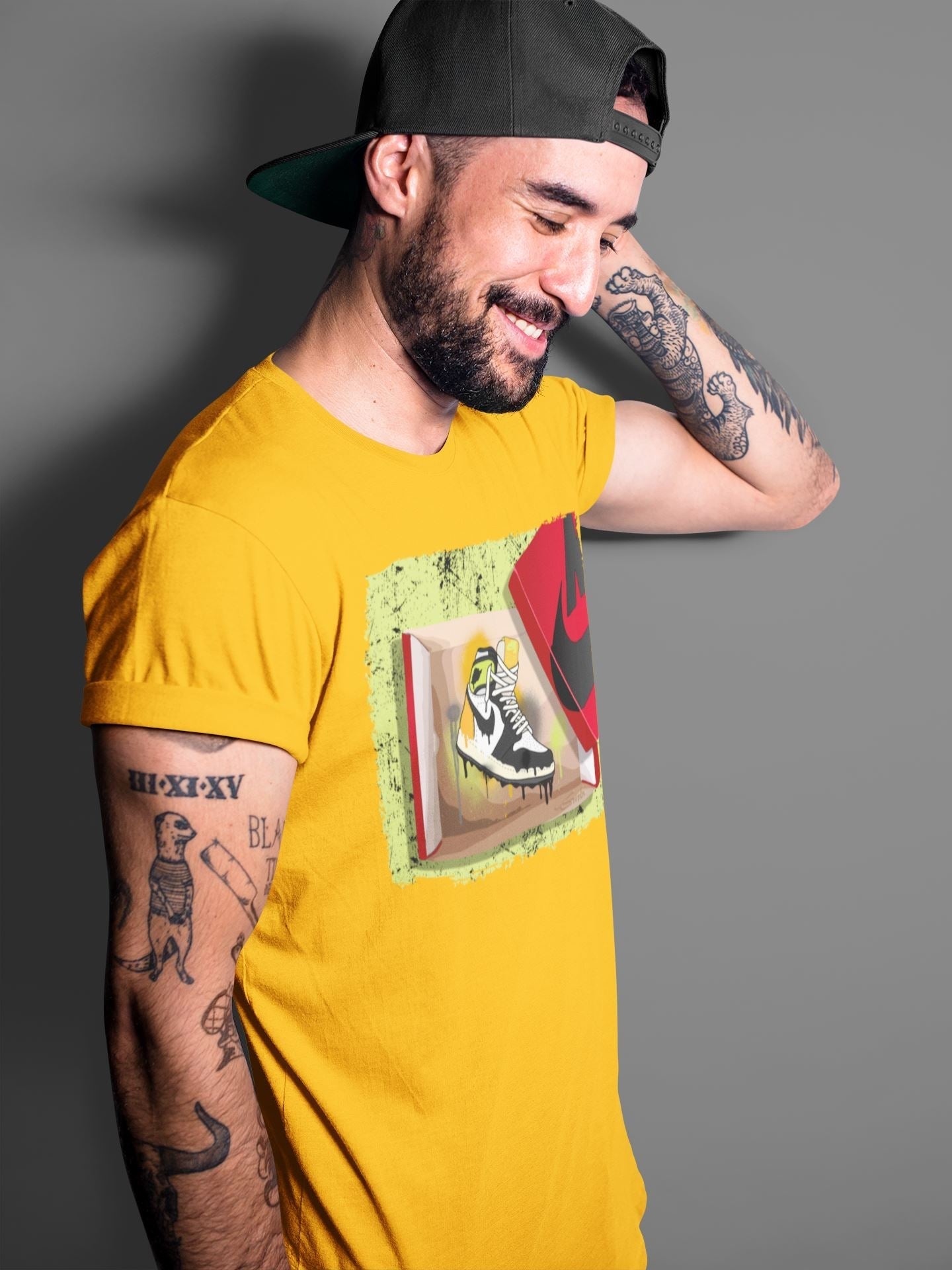 Jordan 1 Volt Gold Shirt To Match Jordans New Kicks Sneaker Tees Jordan 1 Volt Gold Drip Gear Zone Sneaker Matching Clothing Unisex Shirts