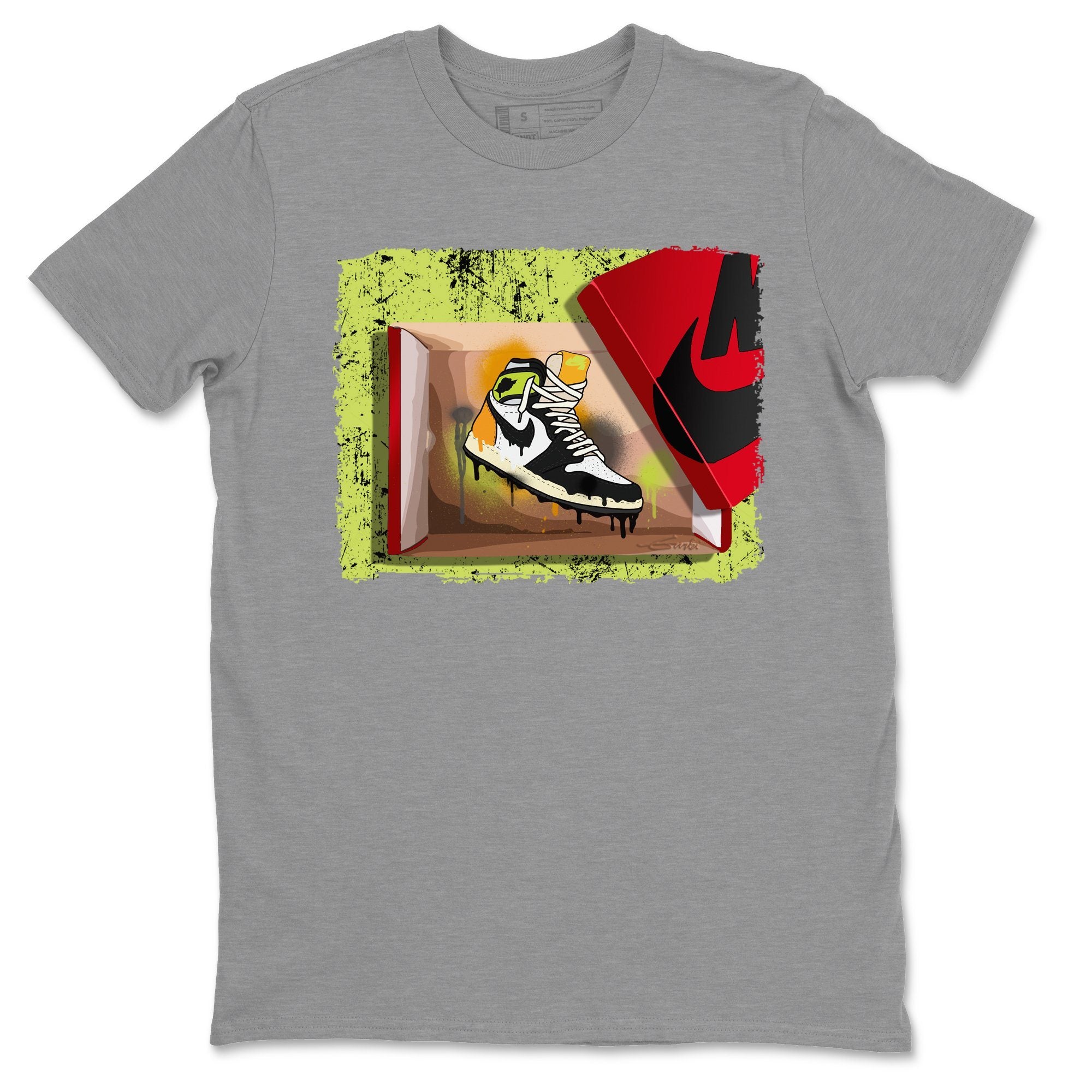 Jordan 1 Volt Gold Shirt To Match Jordans New Kicks Sneaker Tees Jordan 1 Volt Gold Drip Gear Zone Sneaker Matching Clothing Unisex Shirts
