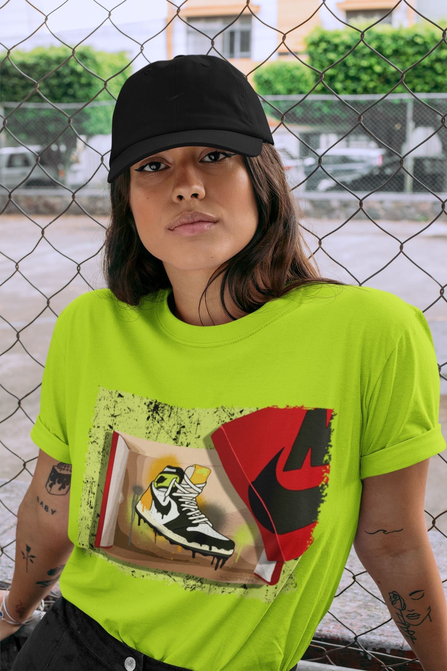 Jordan 1 Volt Gold Shirt To Match Jordans New Kicks Sneaker Tees Jordan 1 Volt Gold Drip Gear Zone Sneaker Matching Clothing Unisex Shirts