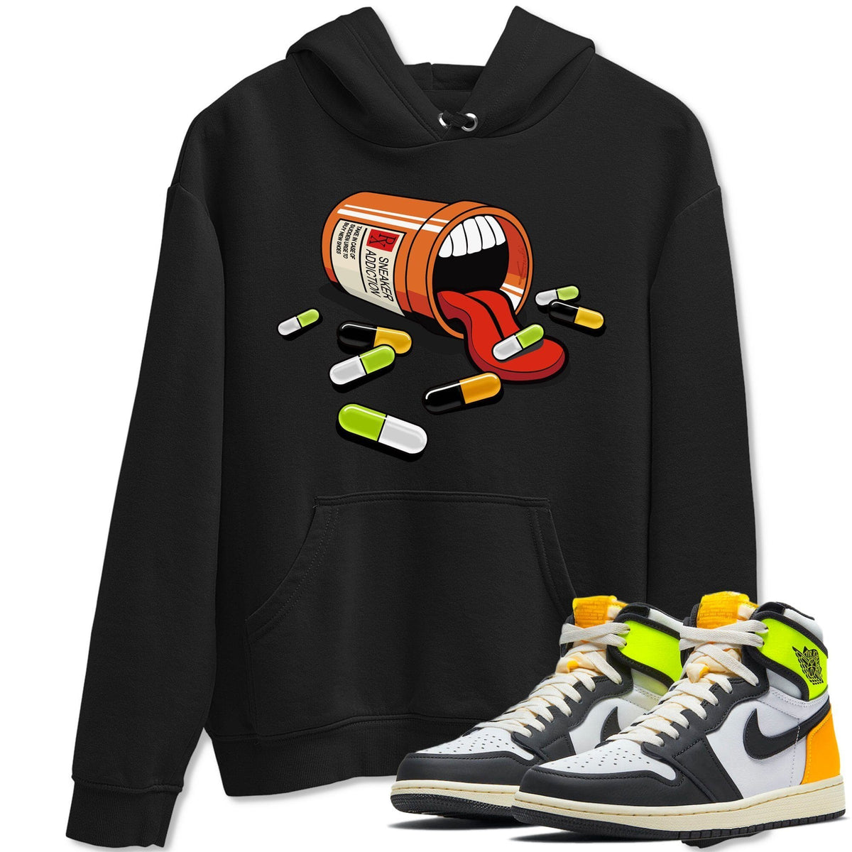 Jordan 1 Volt Gold Shirt To Match Jordans Sneaker Addiction Sneaker Tees Jordan 1 Volt Gold Drip Gear Zone Sneaker Matching Clothing Unisex Shirts