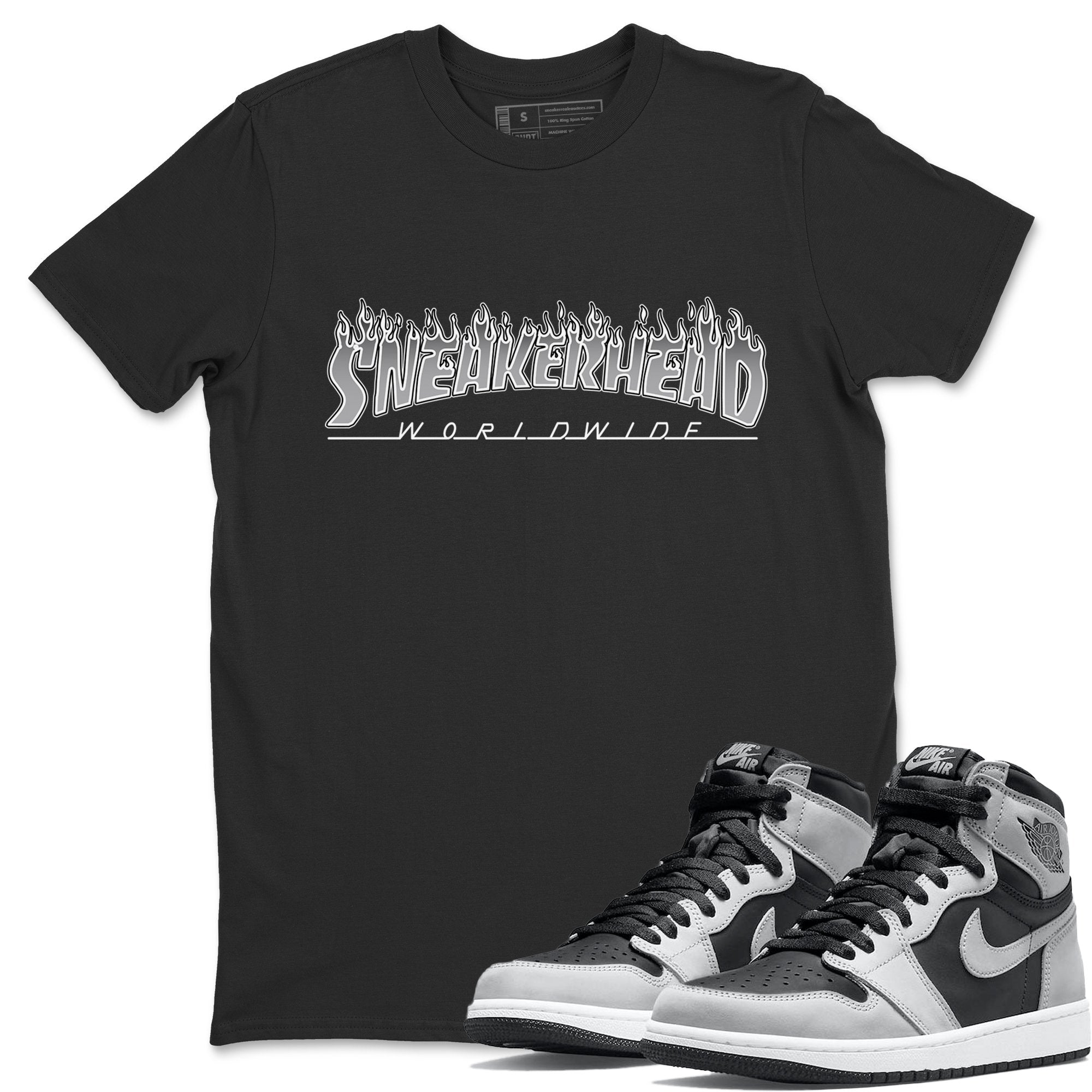 Jordan 1 Shadow 2.0 Sneaker Tees Drip Gear Zone Fire Sneakerhead Sneaker Tees Jordan 1 Shadow 2.0 Shirt Unisex Shirts