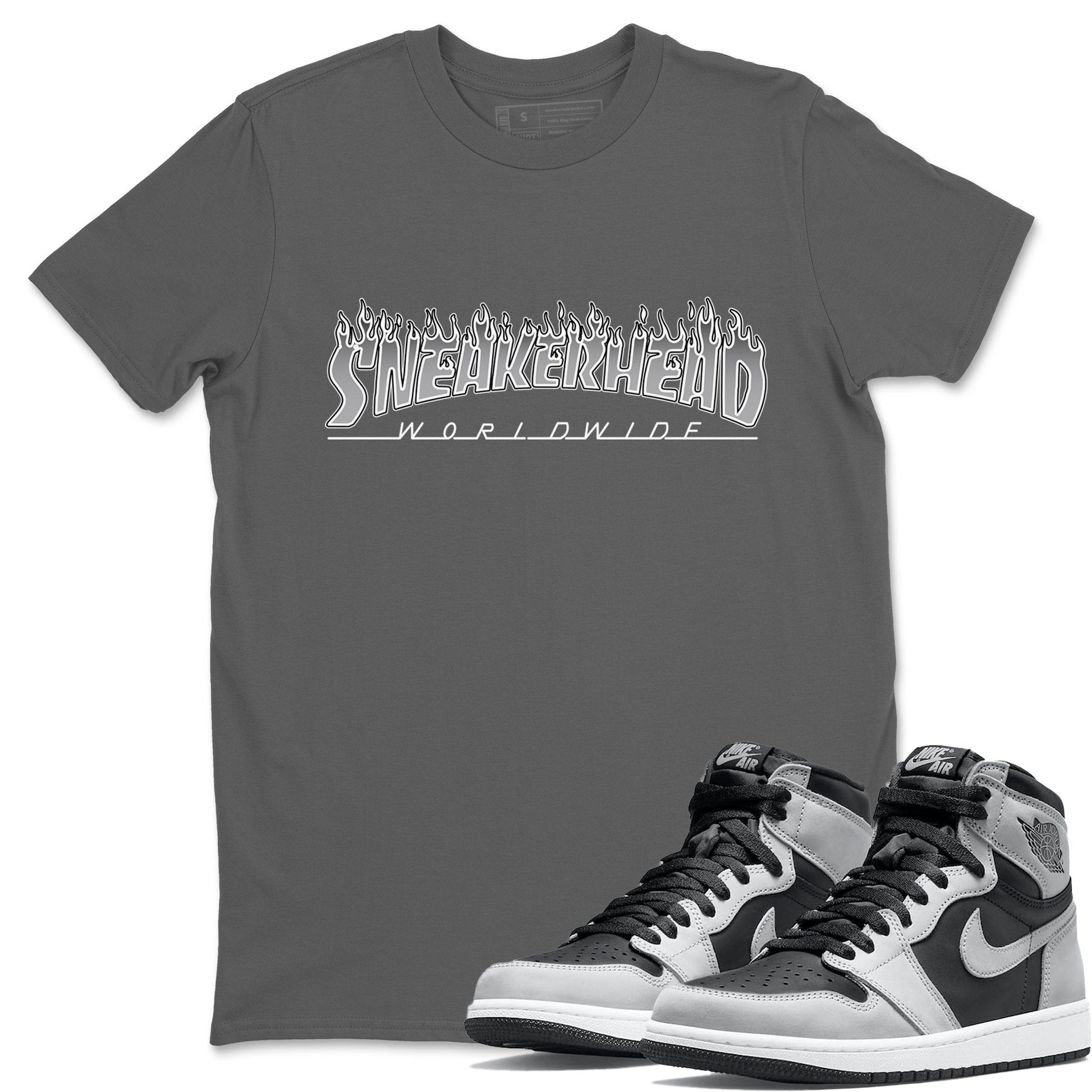 Jordan 1 Shadow 2.0 Sneaker Tees Drip Gear Zone Fire Sneakerhead Sneaker Tees Jordan 1 Shadow 2.0 Shirt Unisex Shirts