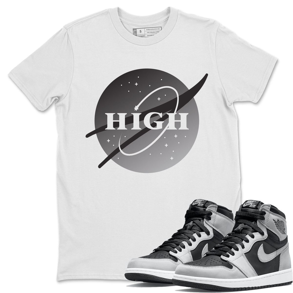 Jordan 1 Shadow 2.0 Shirt To Match Jordans High Sneaker Tees Jordan 1 Shadow 2.0 Drip Gear Zone Sneaker Matching Clothing Unisex Shirts